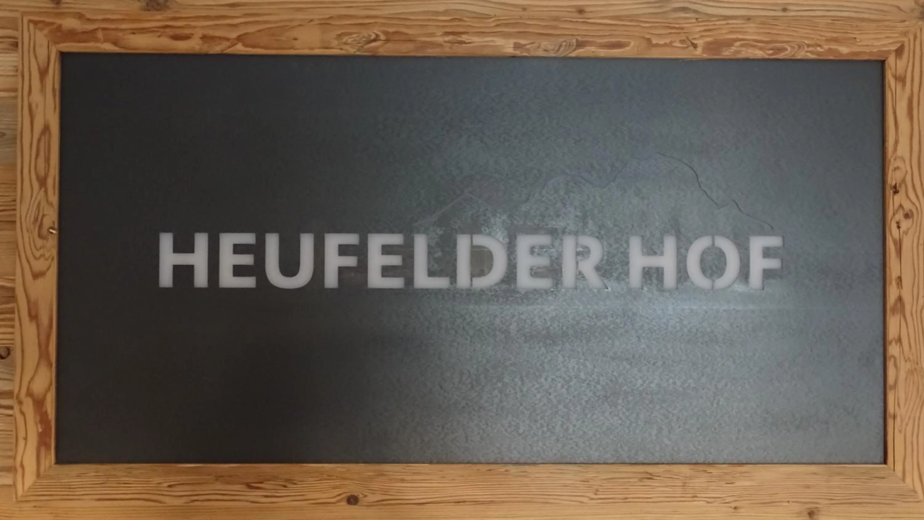 Property logo or sign in Heufelder Hof