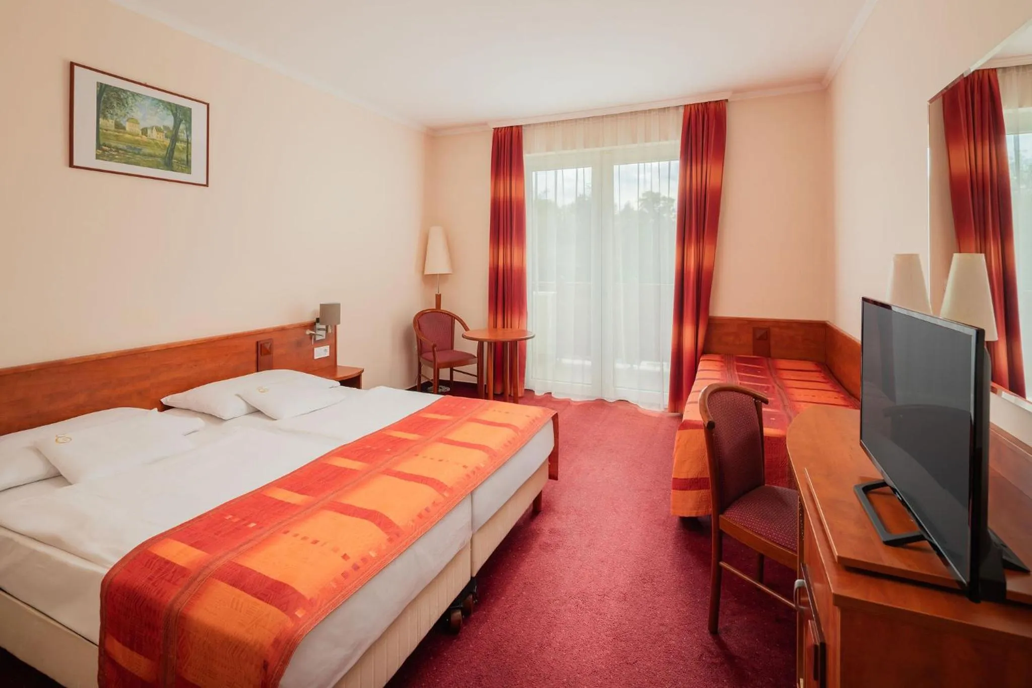 Bed in Erzsébet Park Hotel