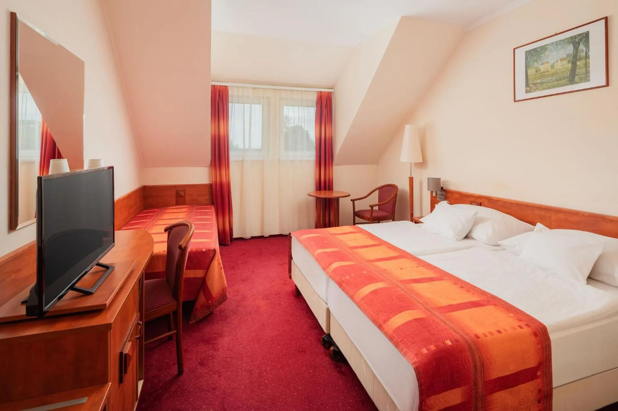 Bed in Erzsébet Park Hotel