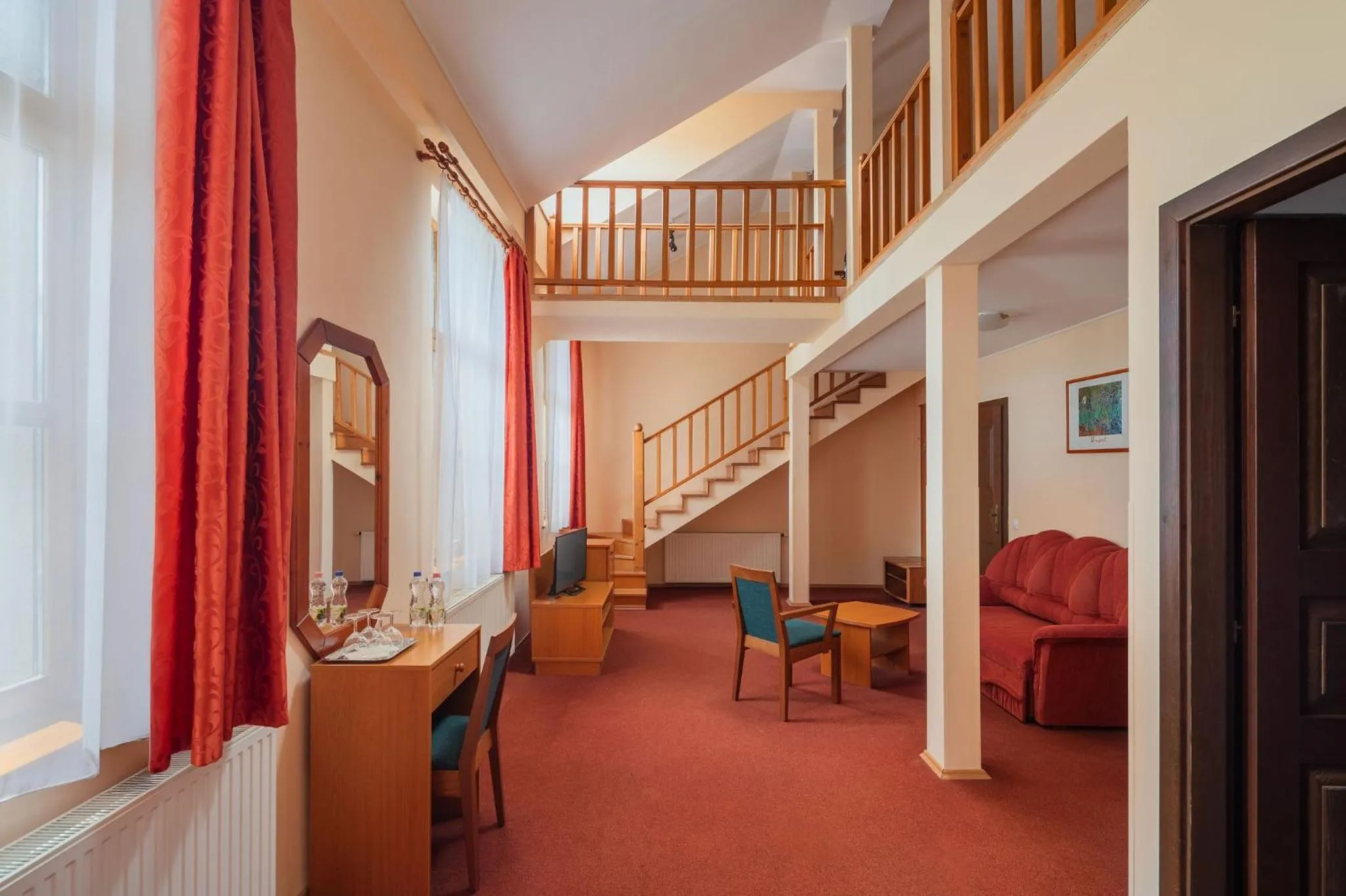 Living room in Erzsébet Park Hotel