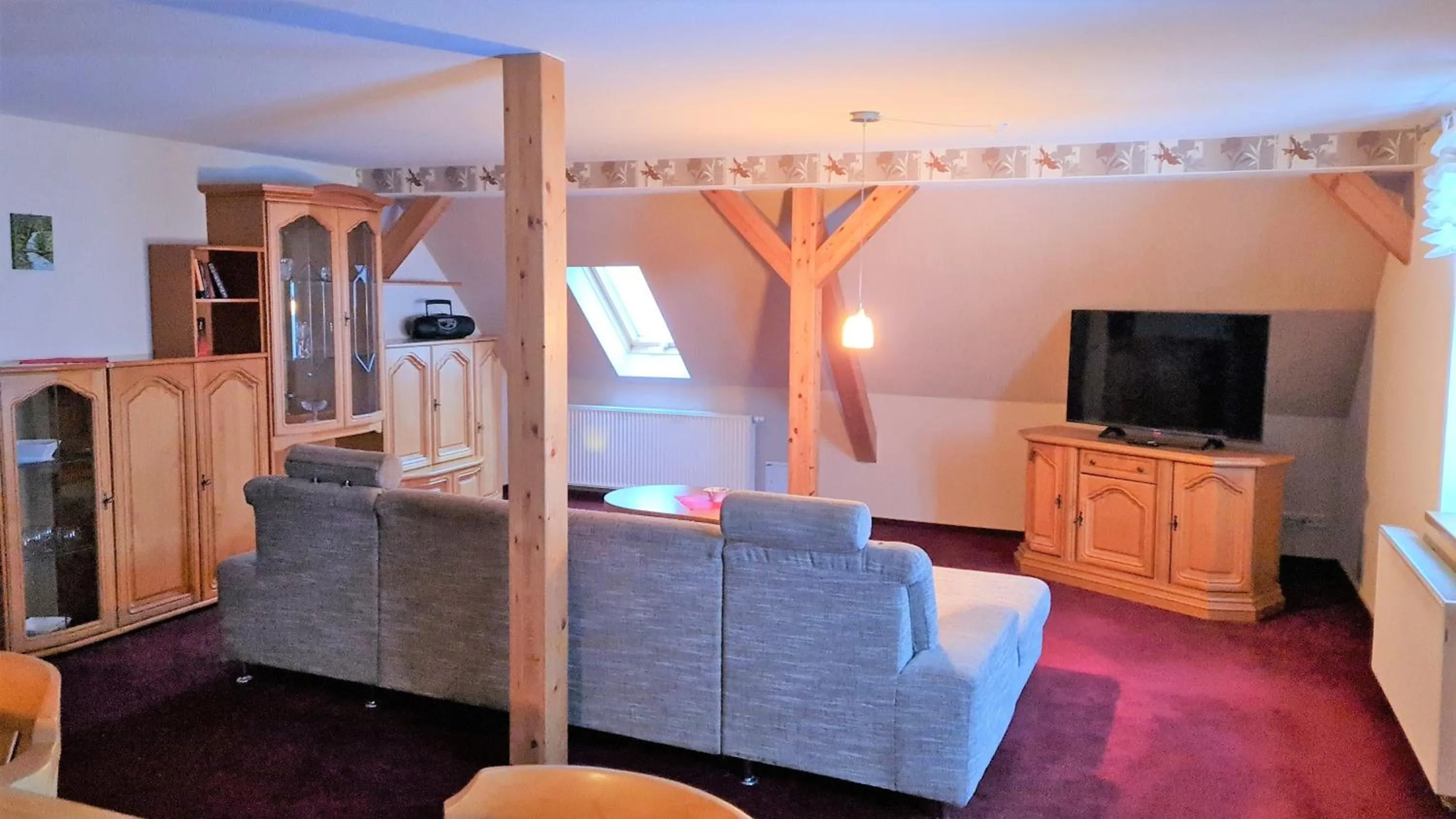 Living room in Pension Breitenborn