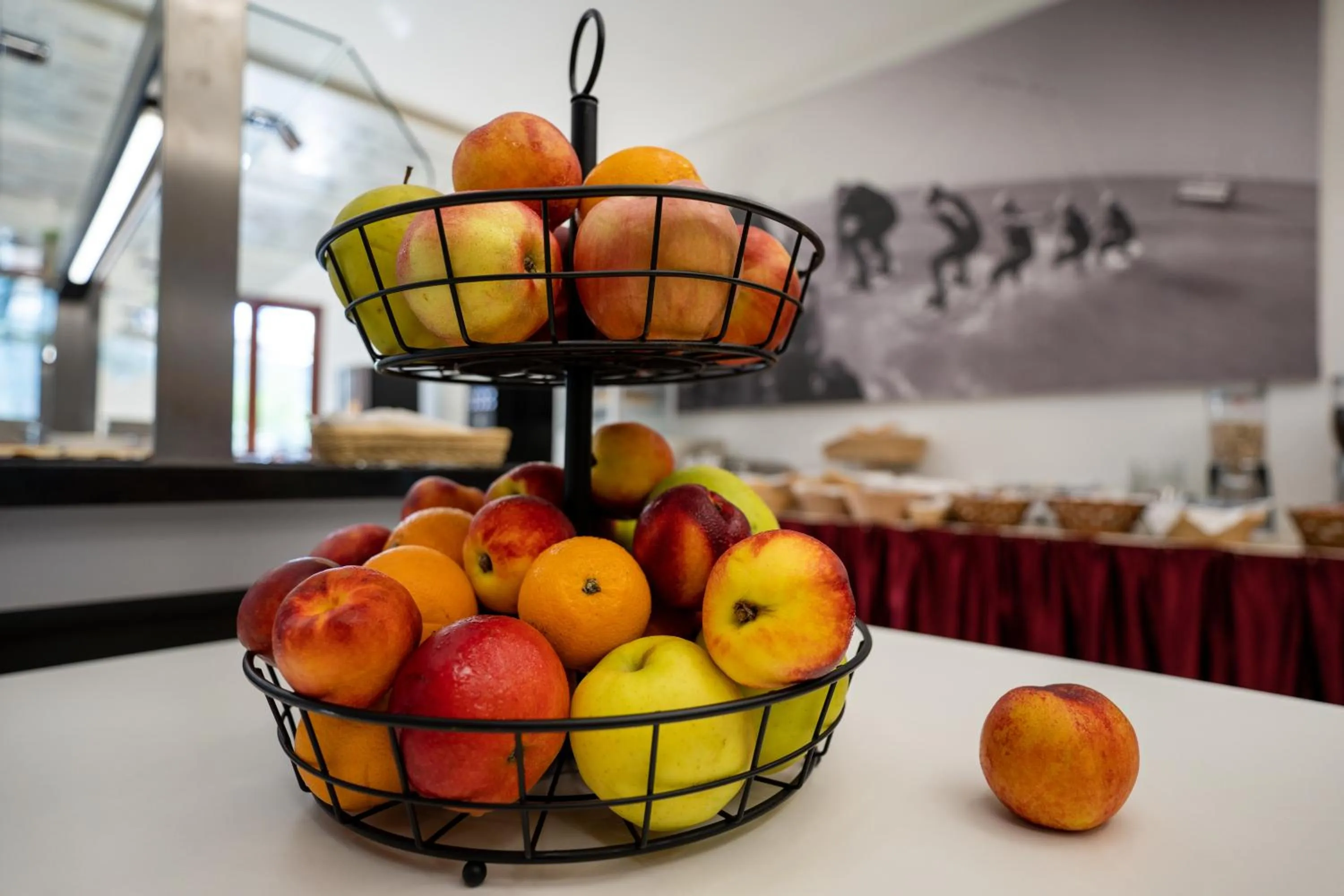Buffet breakfast in Renegade Hotel