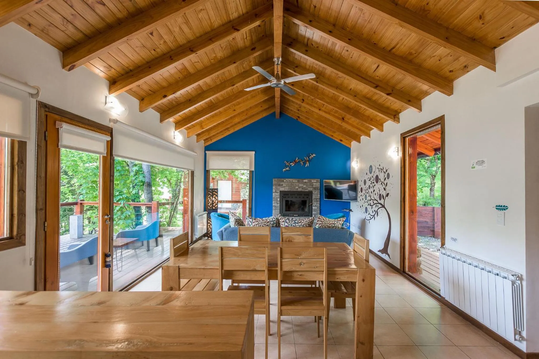 Living room in Solar Selvana - Casas de montaña
