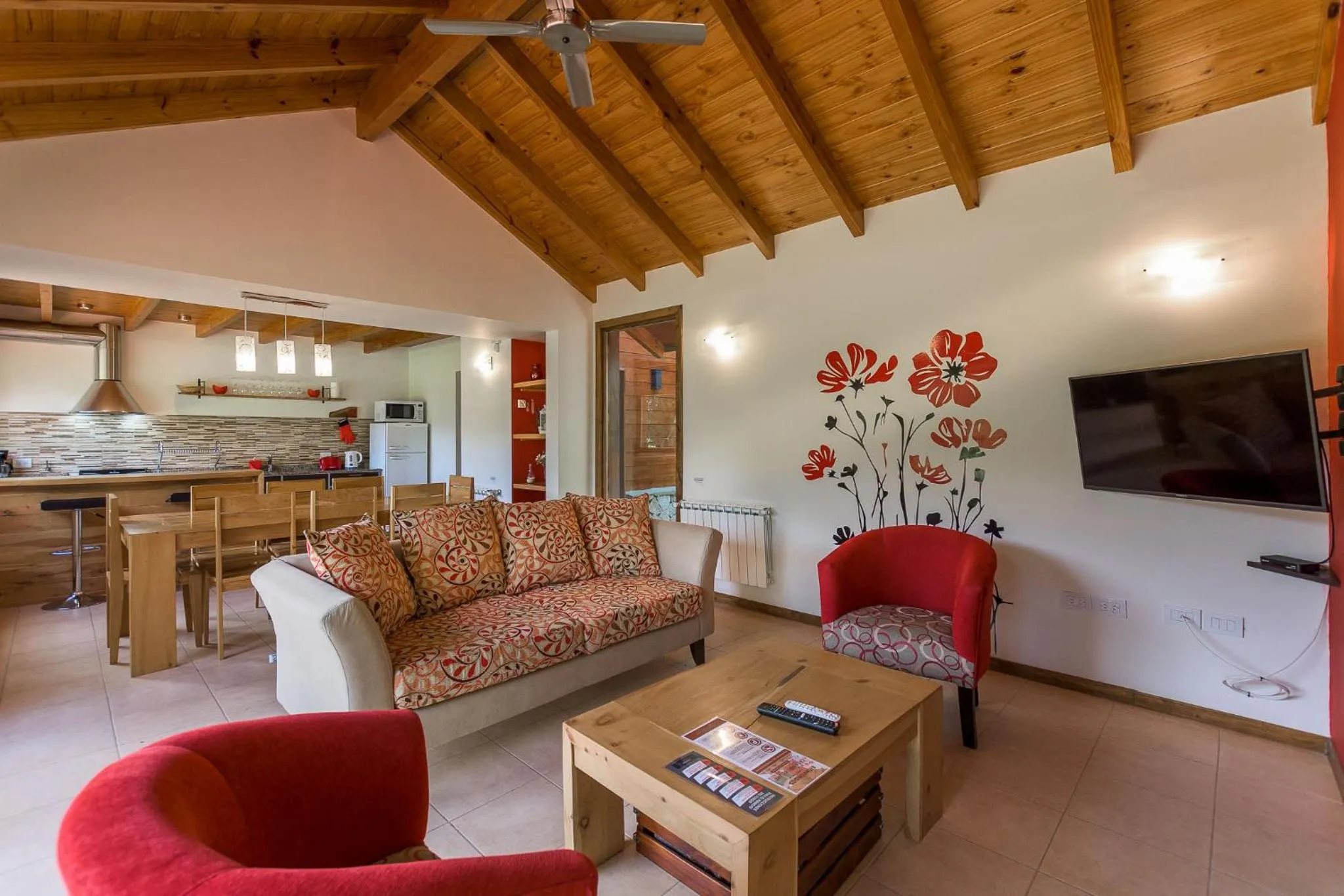 Living room in Solar Selvana - Casas de montaña