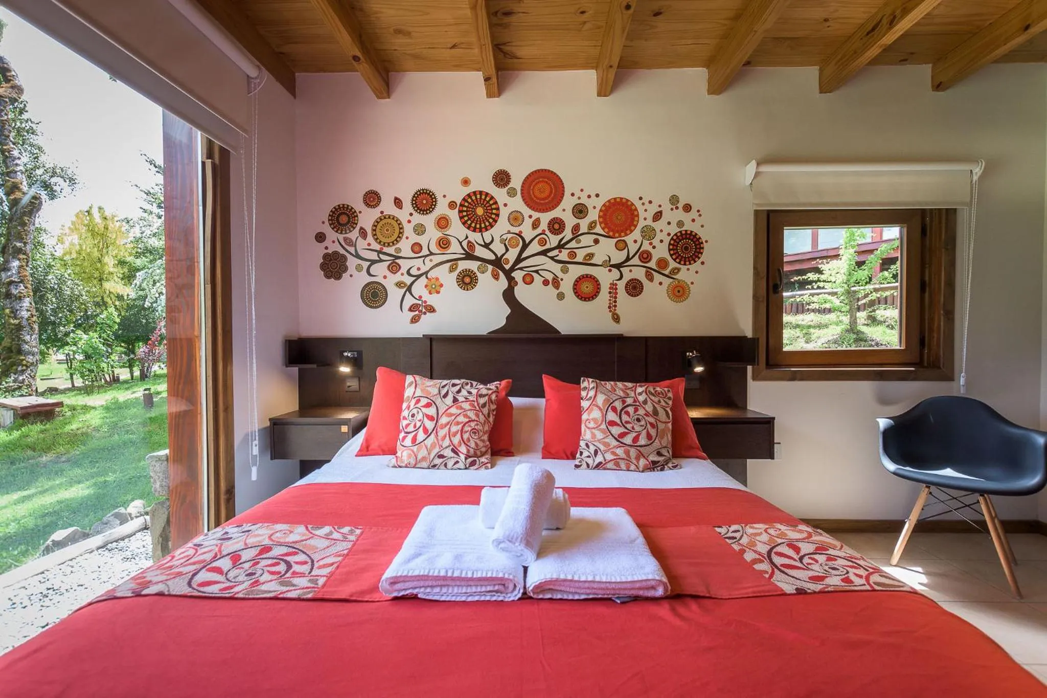 Bedroom, Bed in Solar Selvana - Casas de montaña