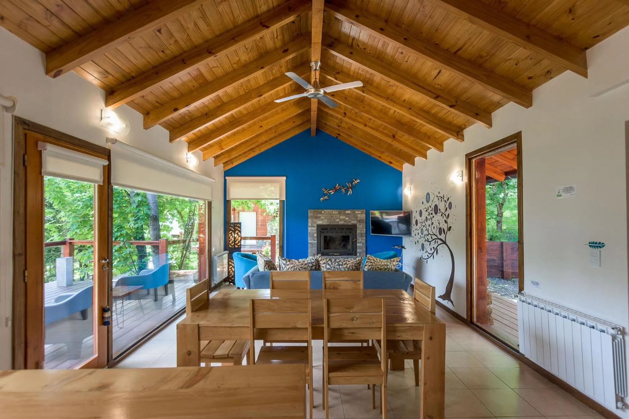 Living room in Solar Selvana - Casas de montaña