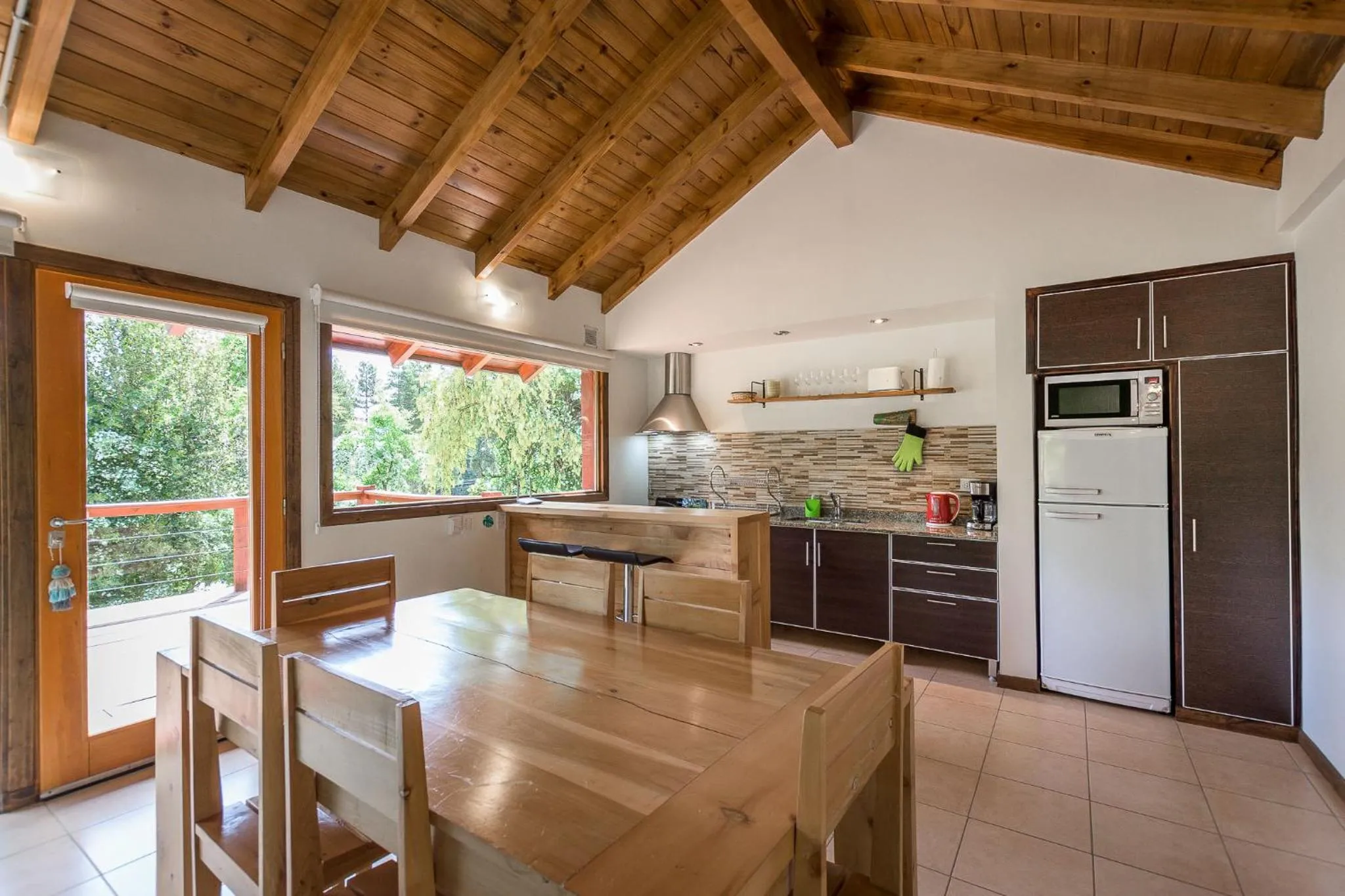 Dining area in Solar Selvana - Casas de montaña