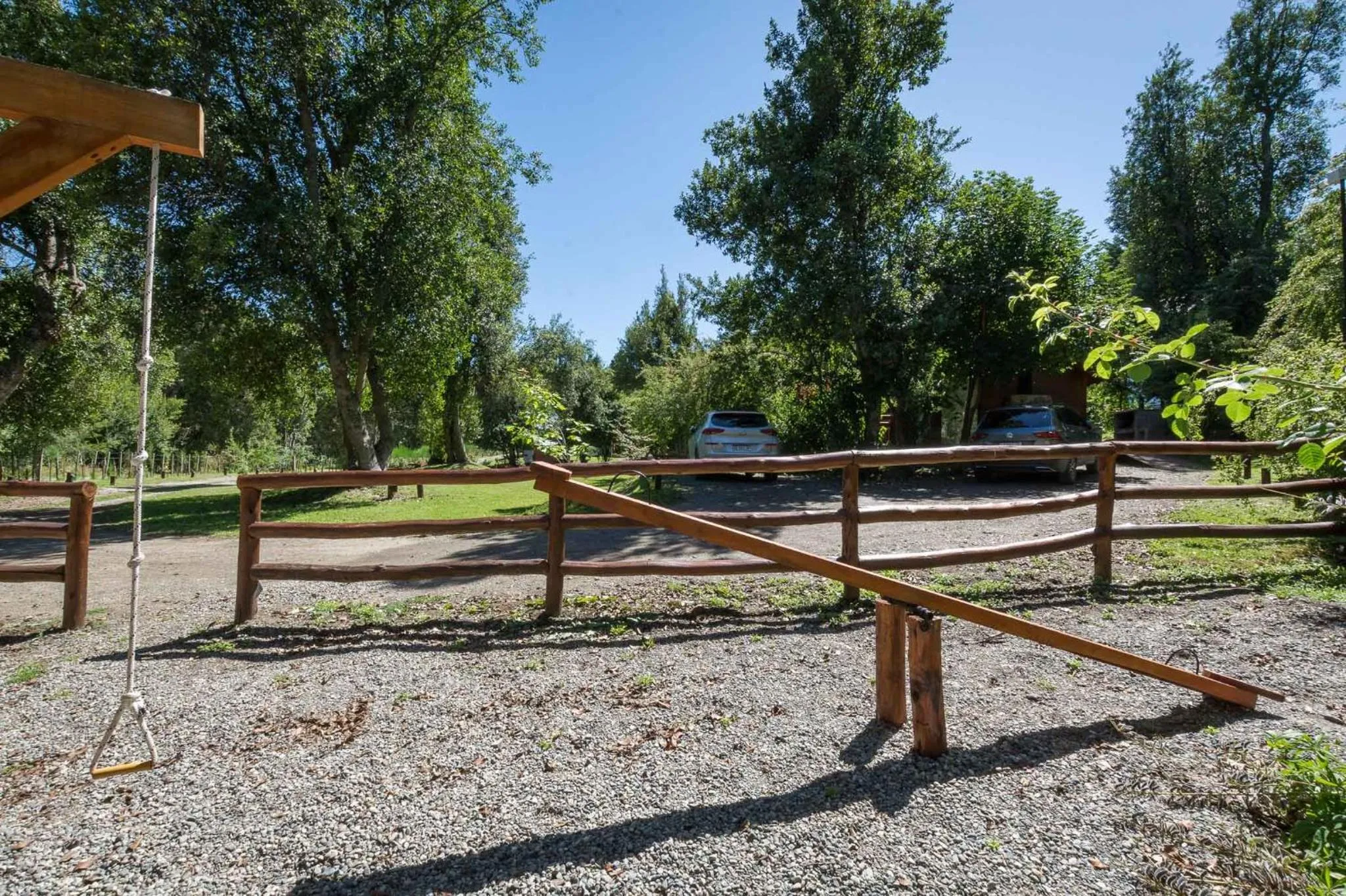 Children play ground in Solar Selvana - Casas de montaña