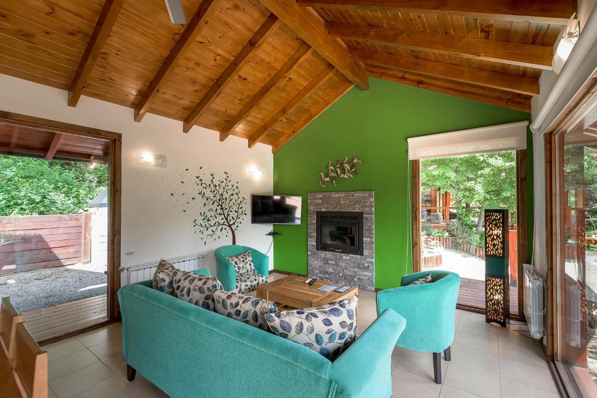 Living room in Solar Selvana - Casas de montaña