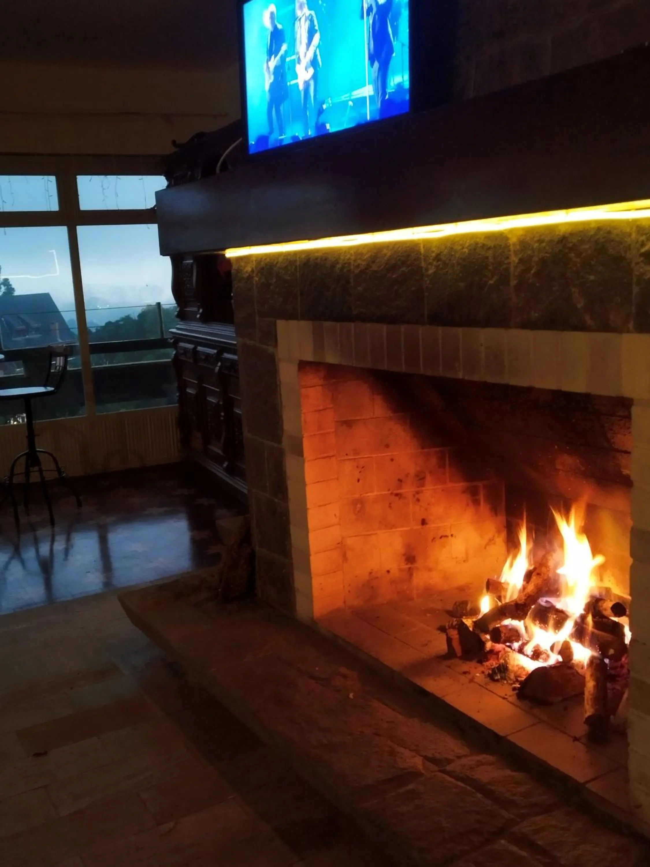 fireplace in Hotel Casa Redonda Boutique Spa