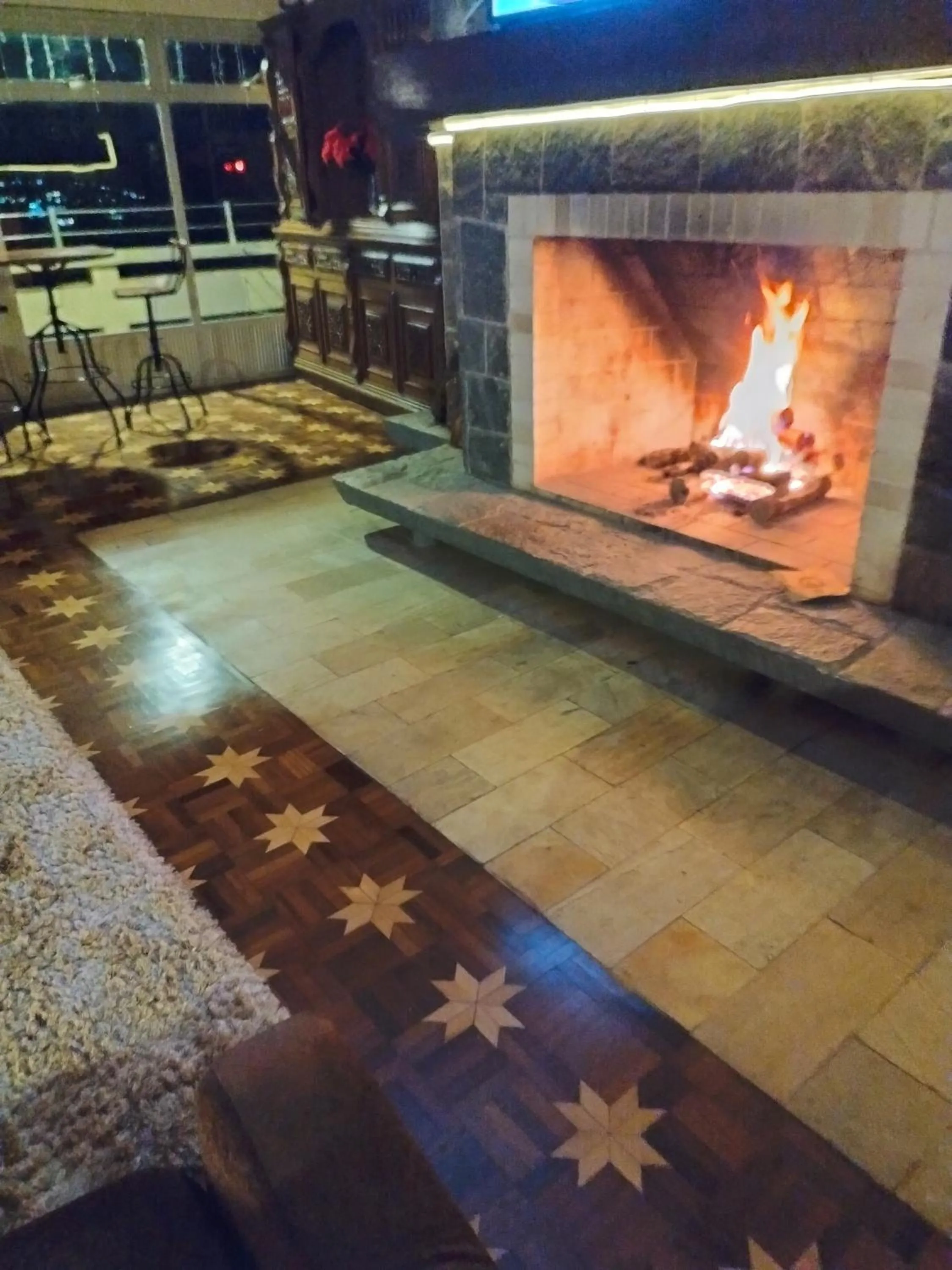 fireplace in Hotel Casa Redonda Boutique Spa