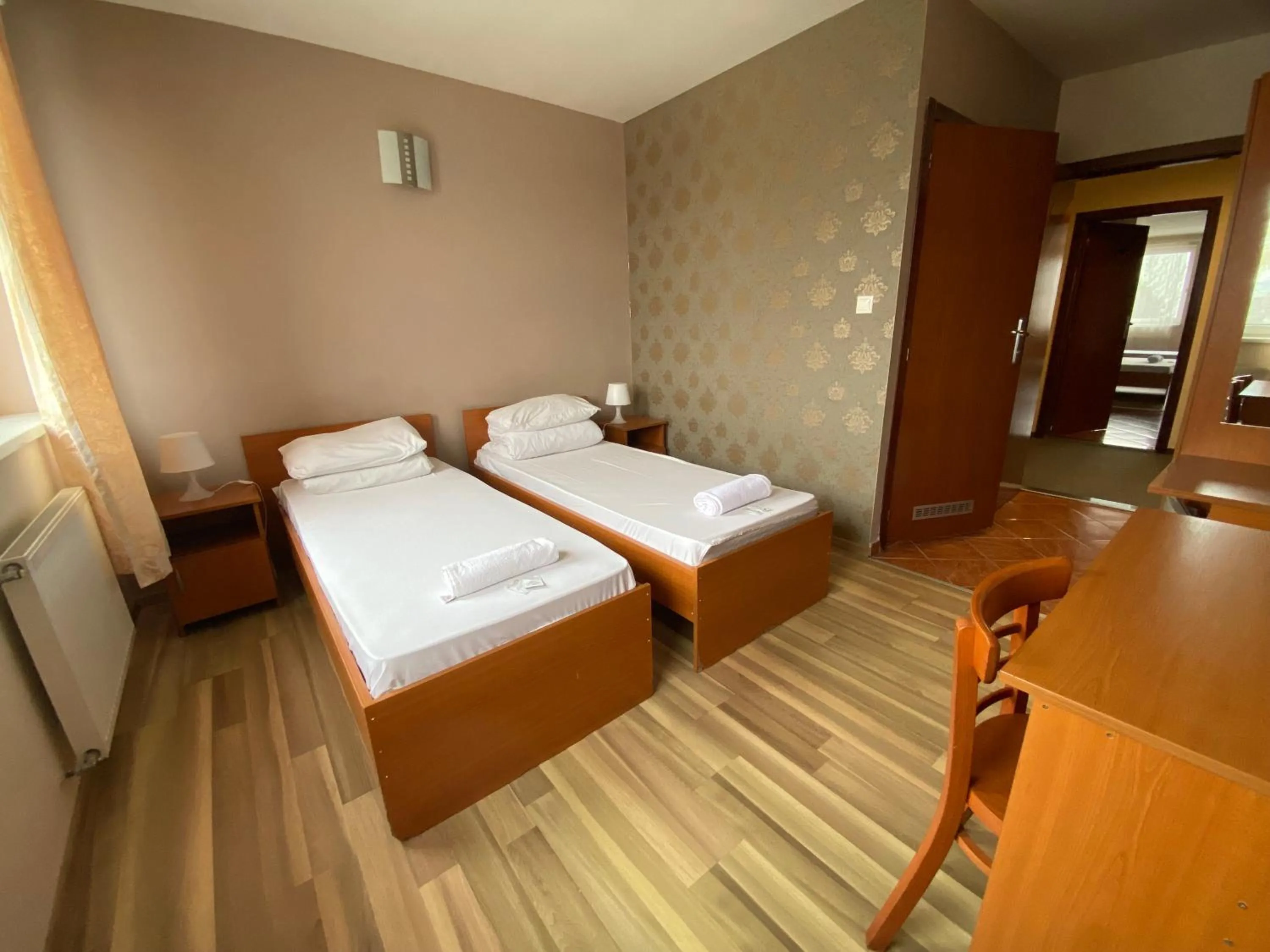 Bed in Hotel Ferihegy