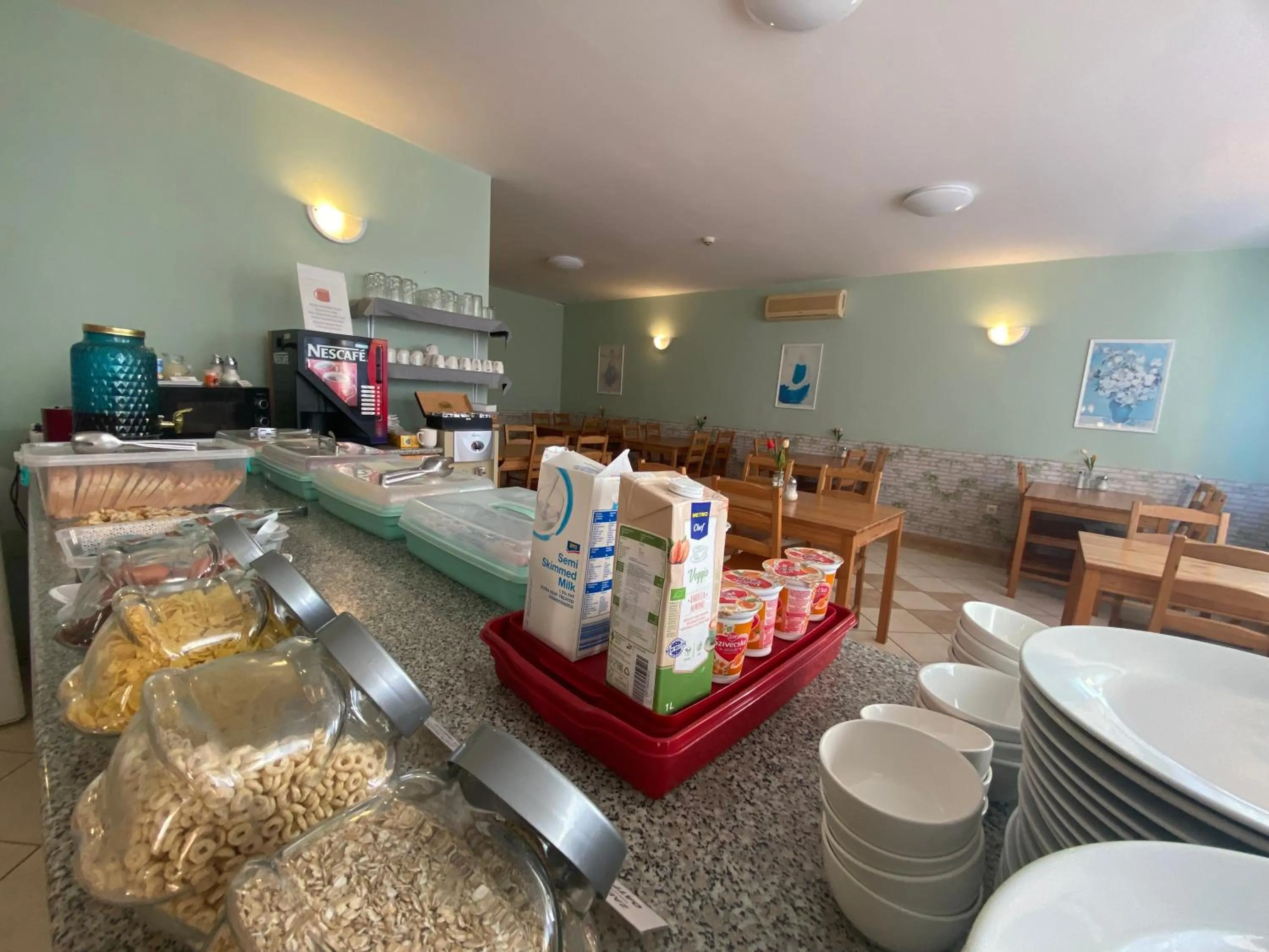 Breakfast in Hotel Ferihegy