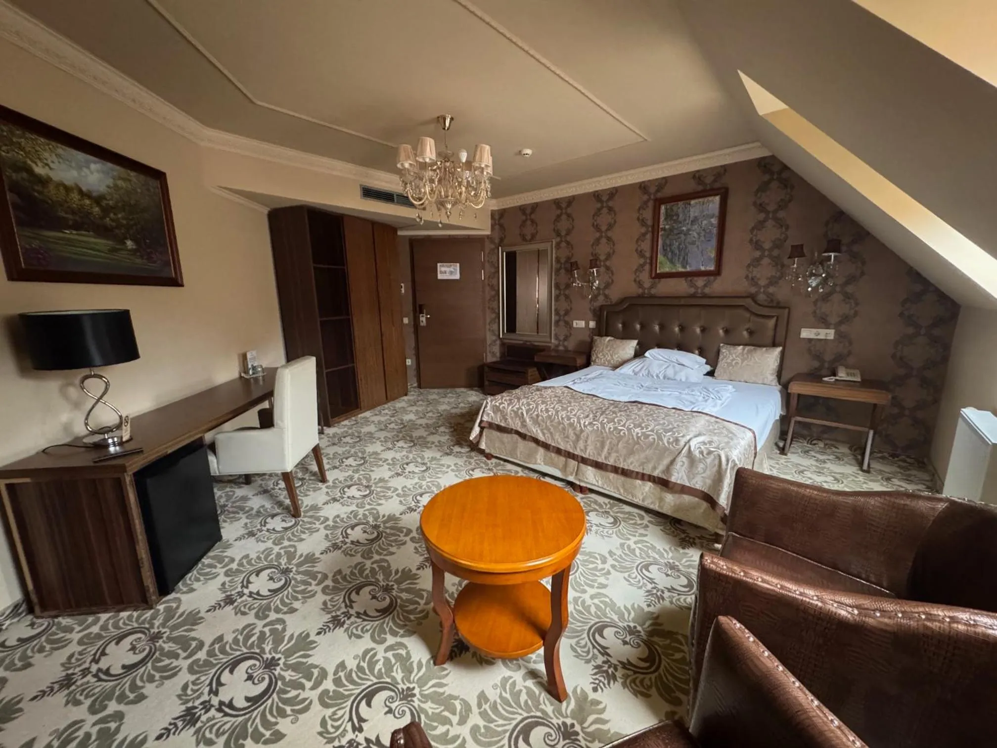 Bed in Hotel Capitulum