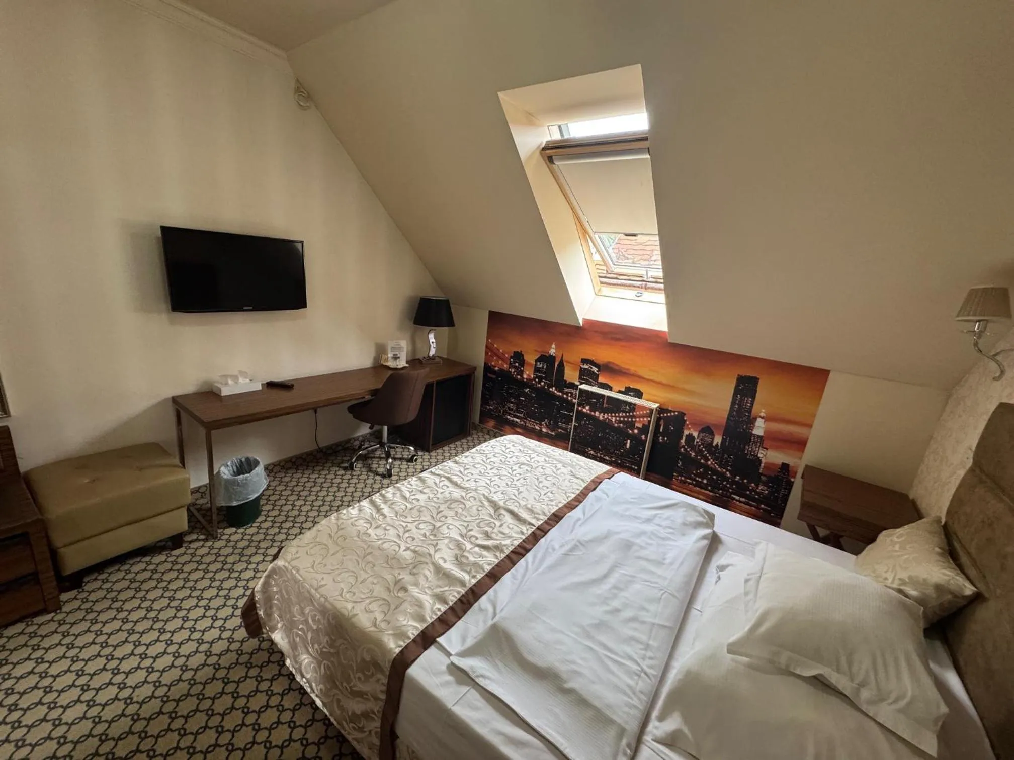 Bed in Hotel Capitulum