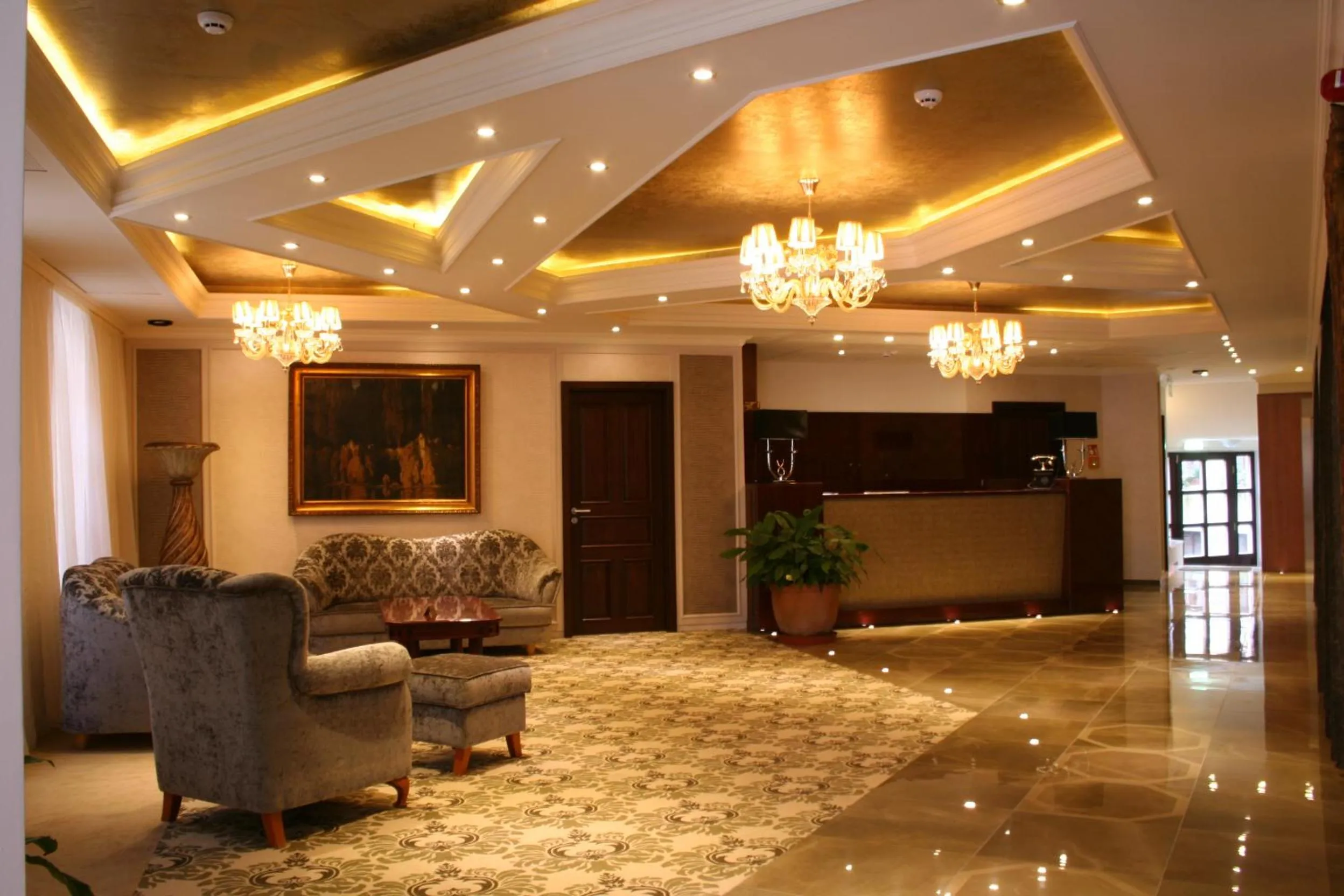 Lobby or reception in Hotel Capitulum