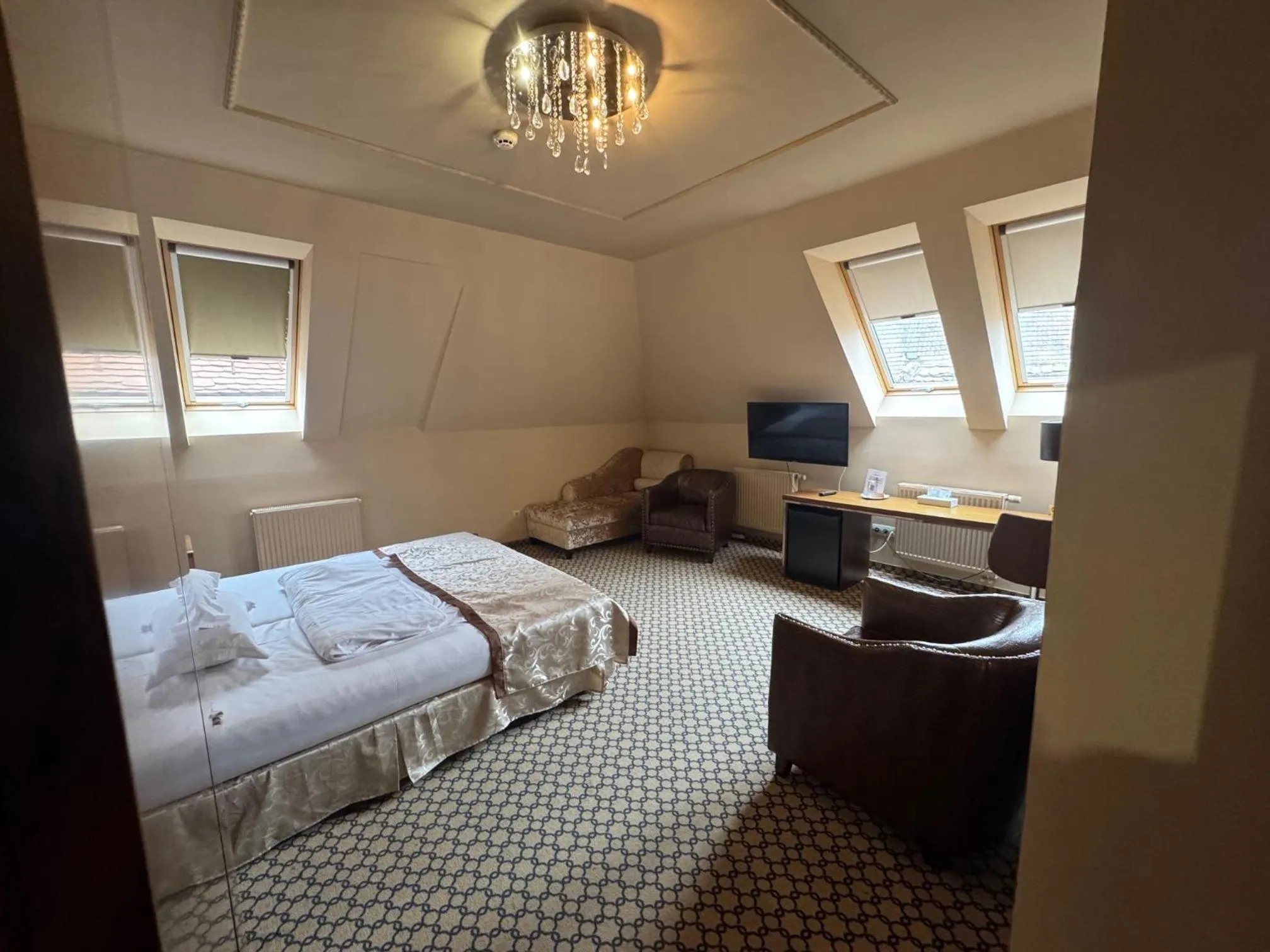 Bed in Hotel Capitulum