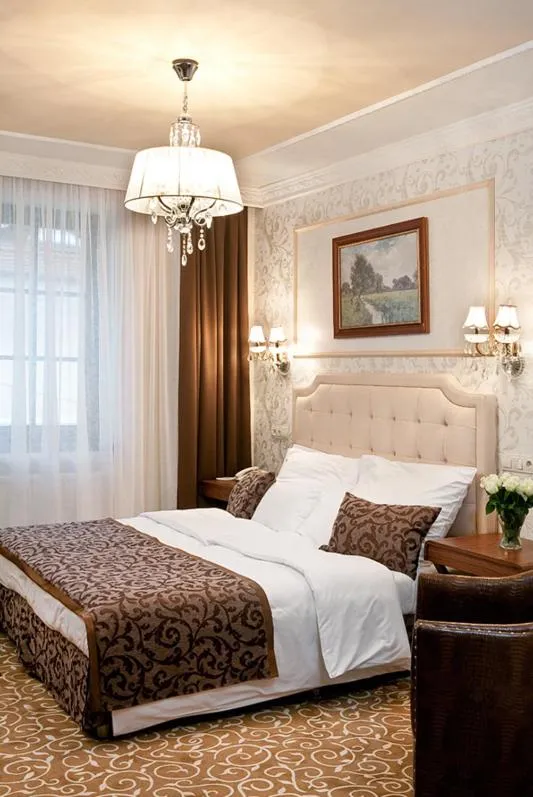 Bed in Hotel Capitulum