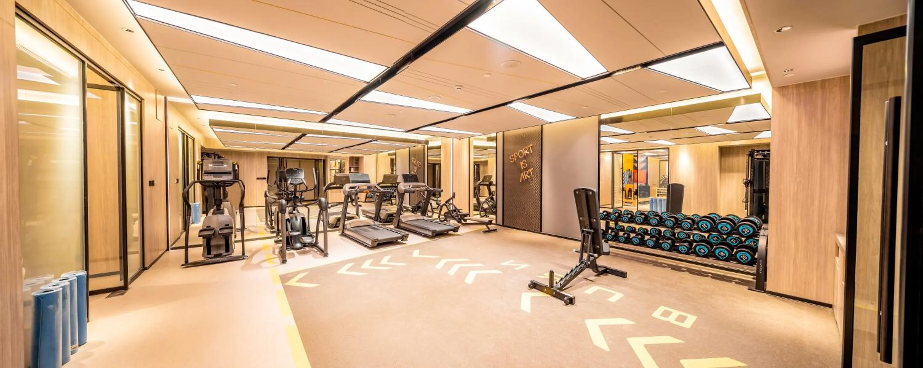 Fitness centre/facilities in Mustel Hotel Knowledge City Guangzhou
