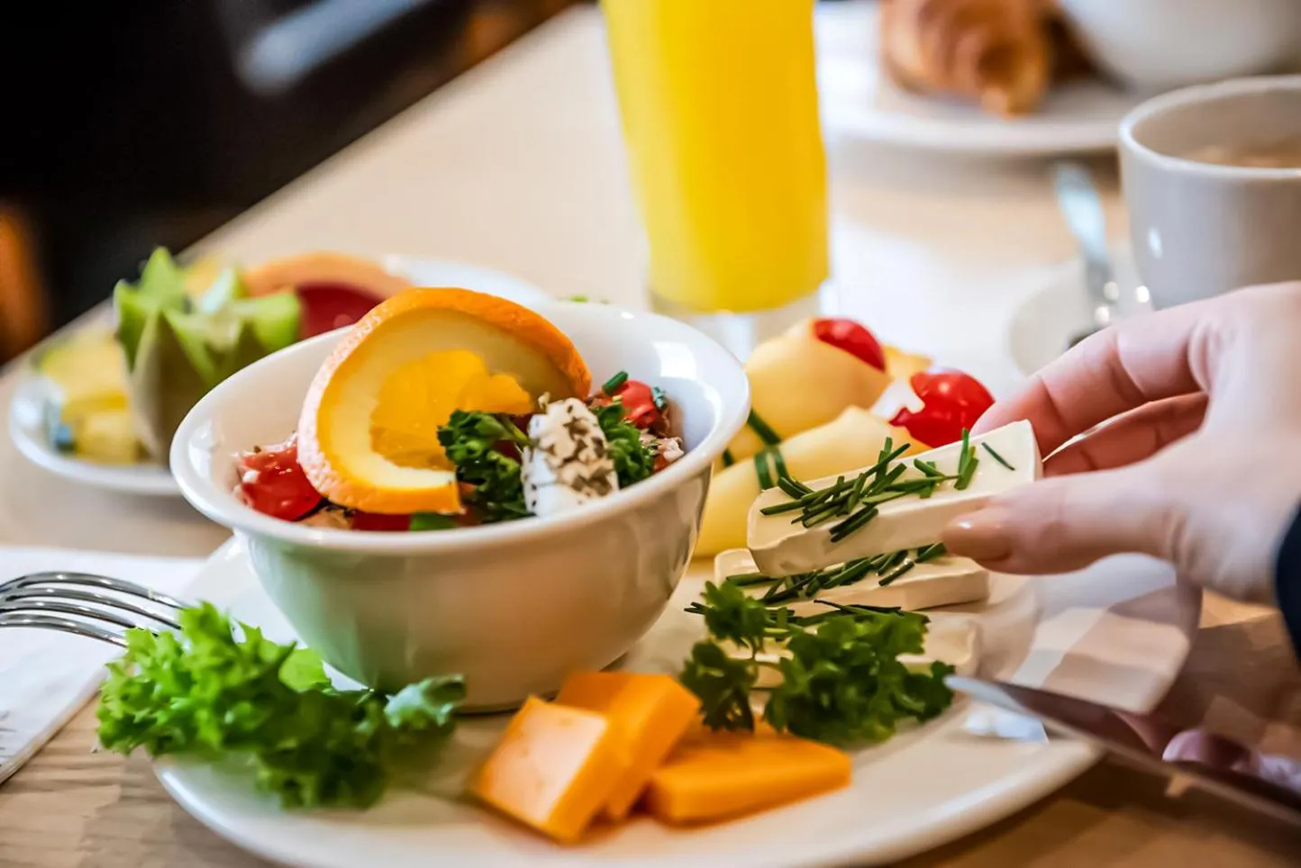 Breakfast in Promenade City Hotel