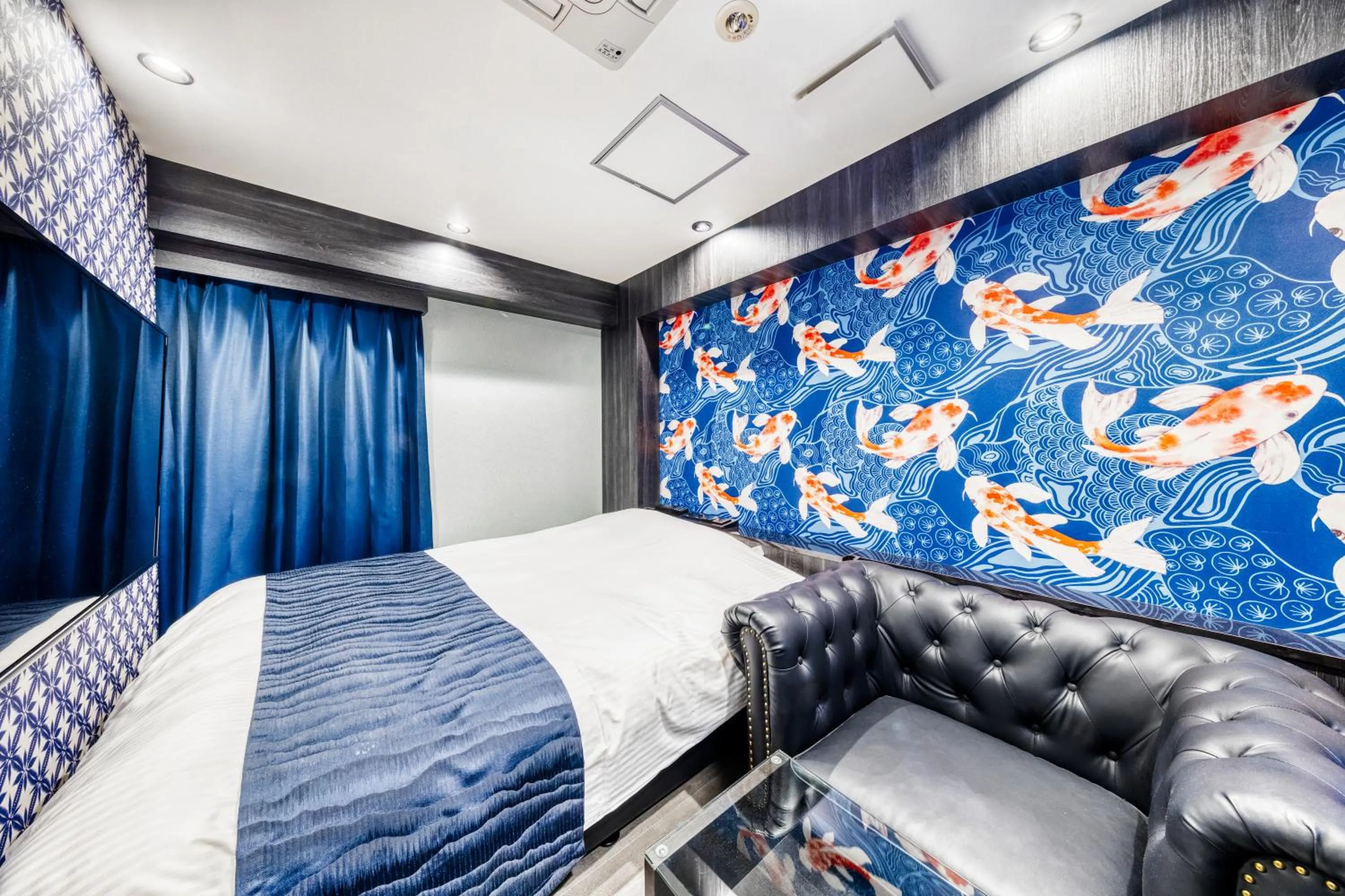 Bed in Hotel Lotus Umeda -Adult Only