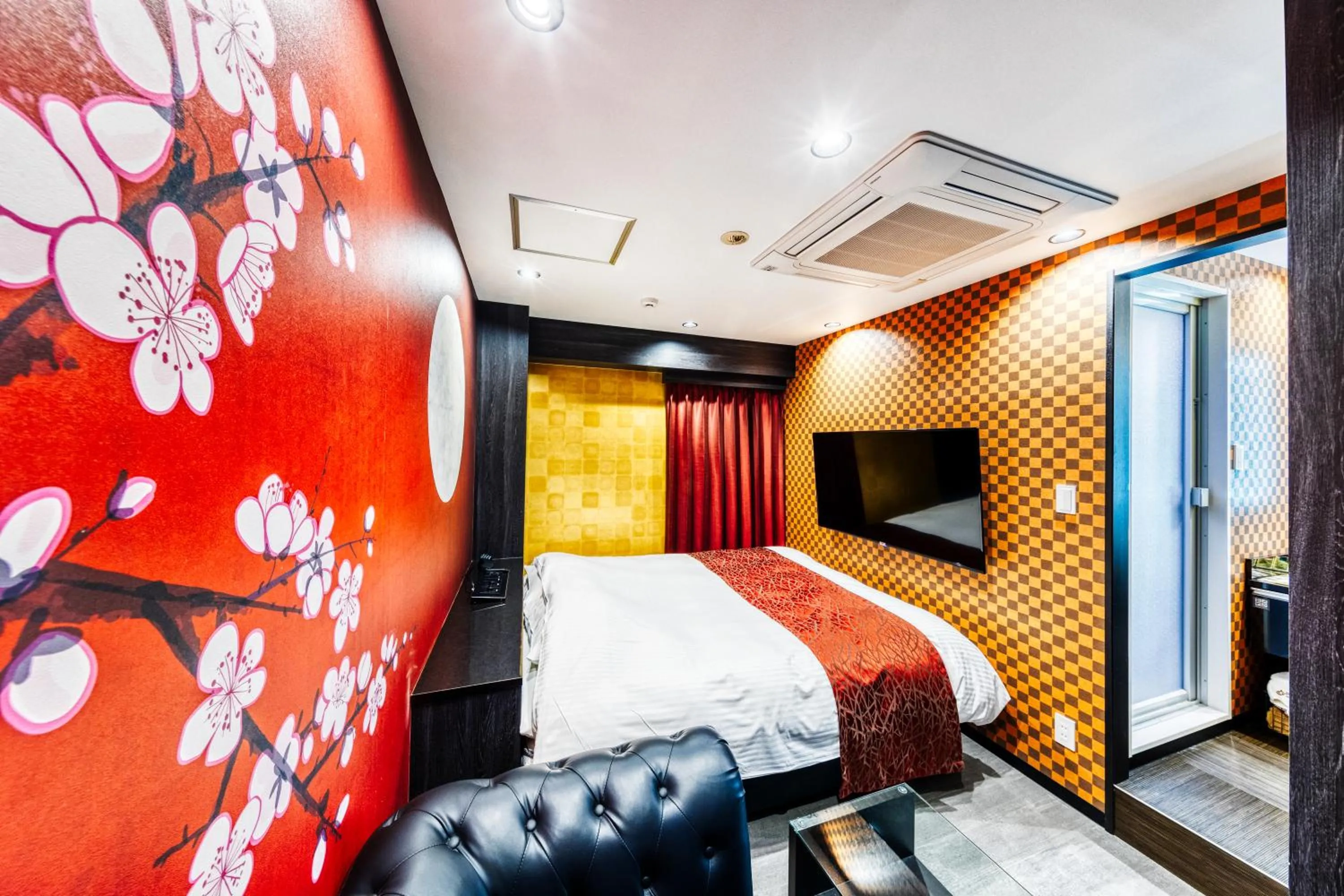 Bed in Hotel Lotus Umeda -Adult Only