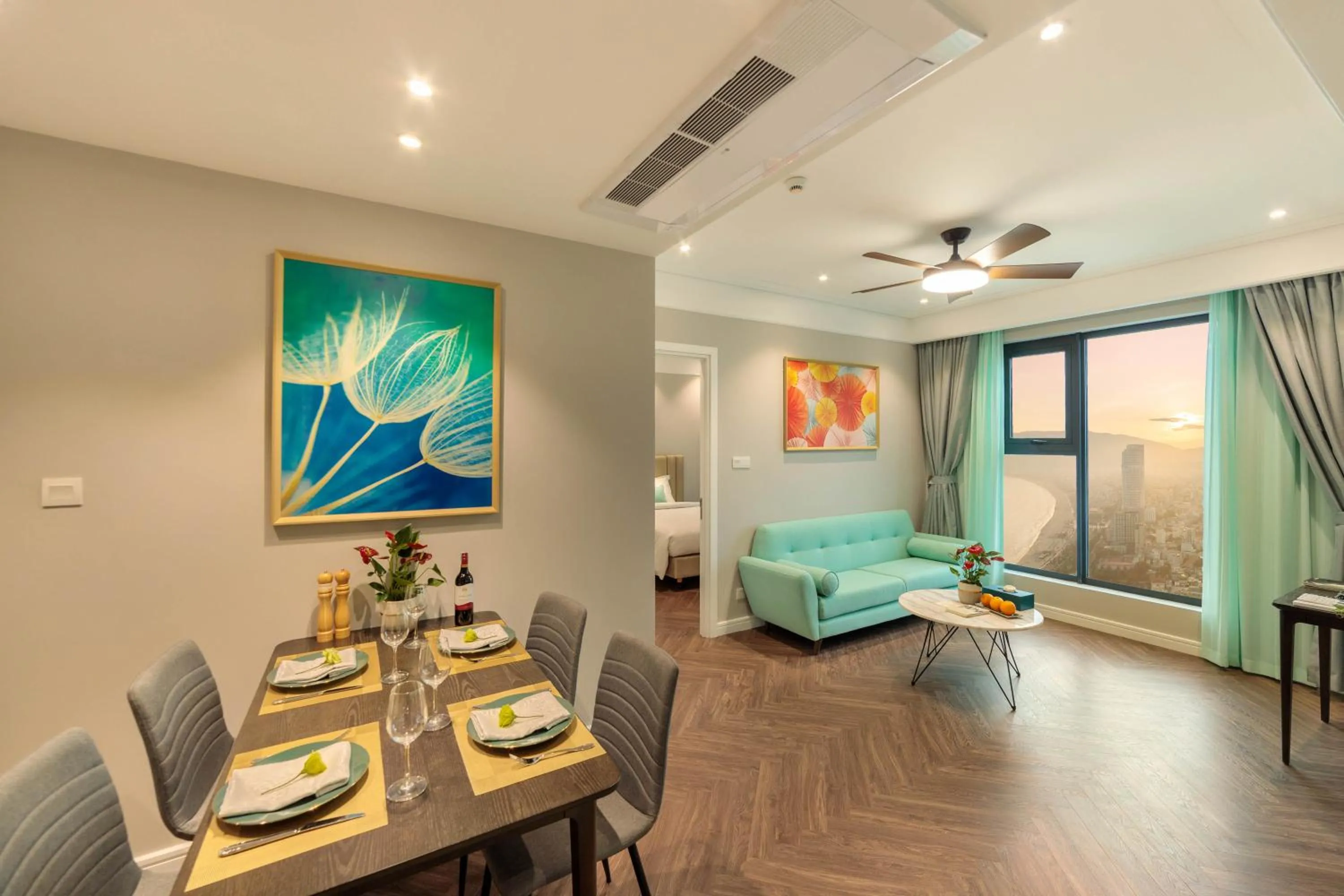 Dining area in Altara Luxury Residences Quy Nhon