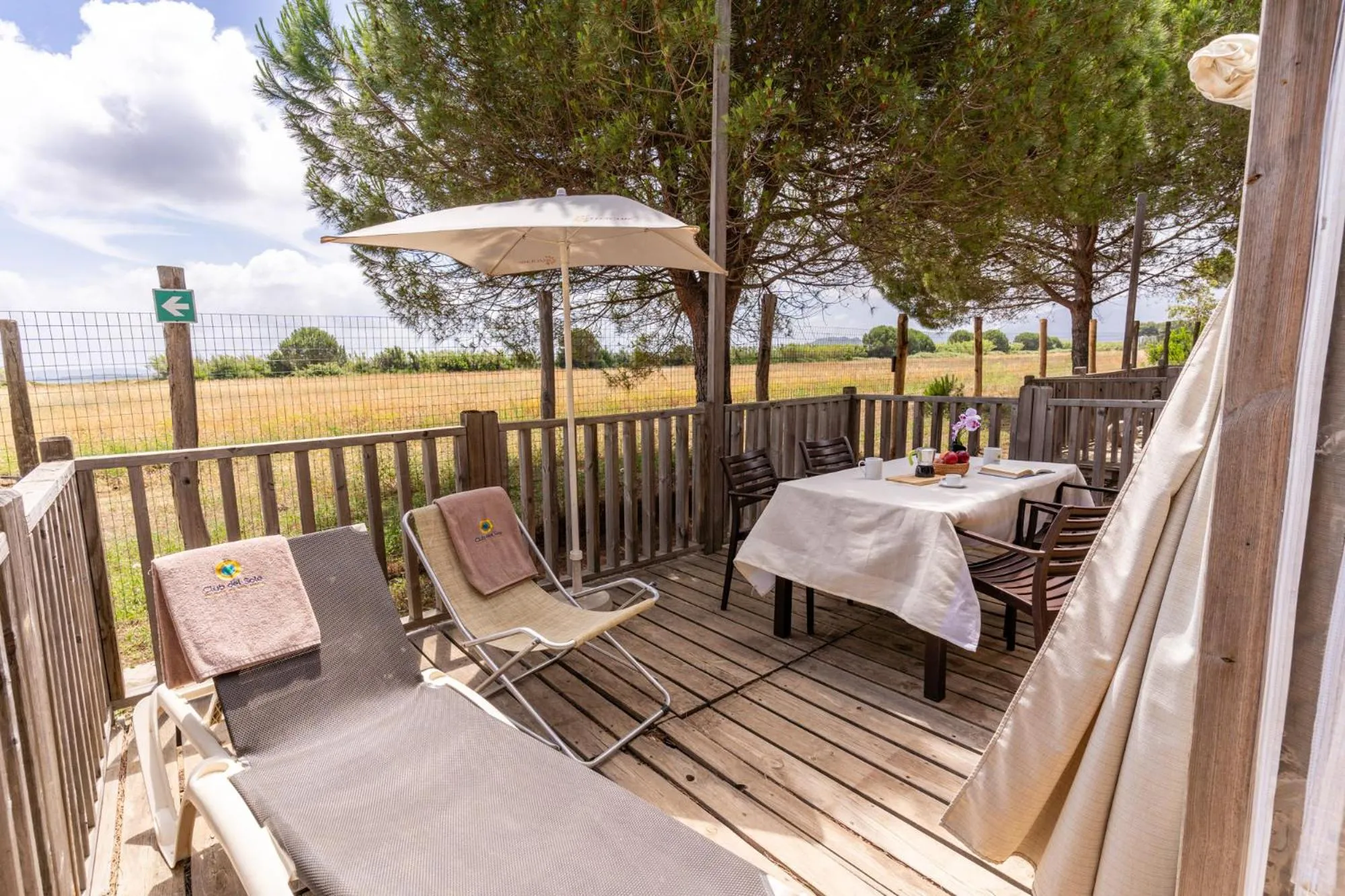 Property building in Club del Sole Orbetello Family Collection