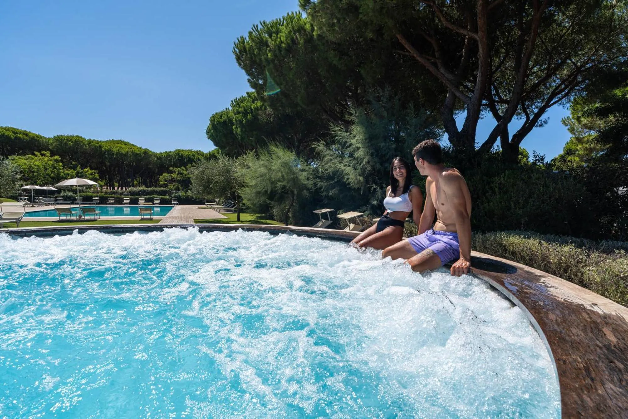 Swimming pool in Club del Sole Orbetello Family Collection