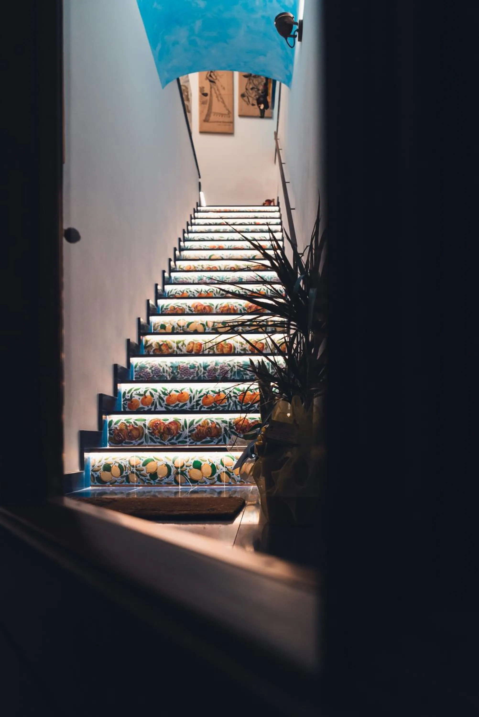 Decorative detail in macchia mediterranea