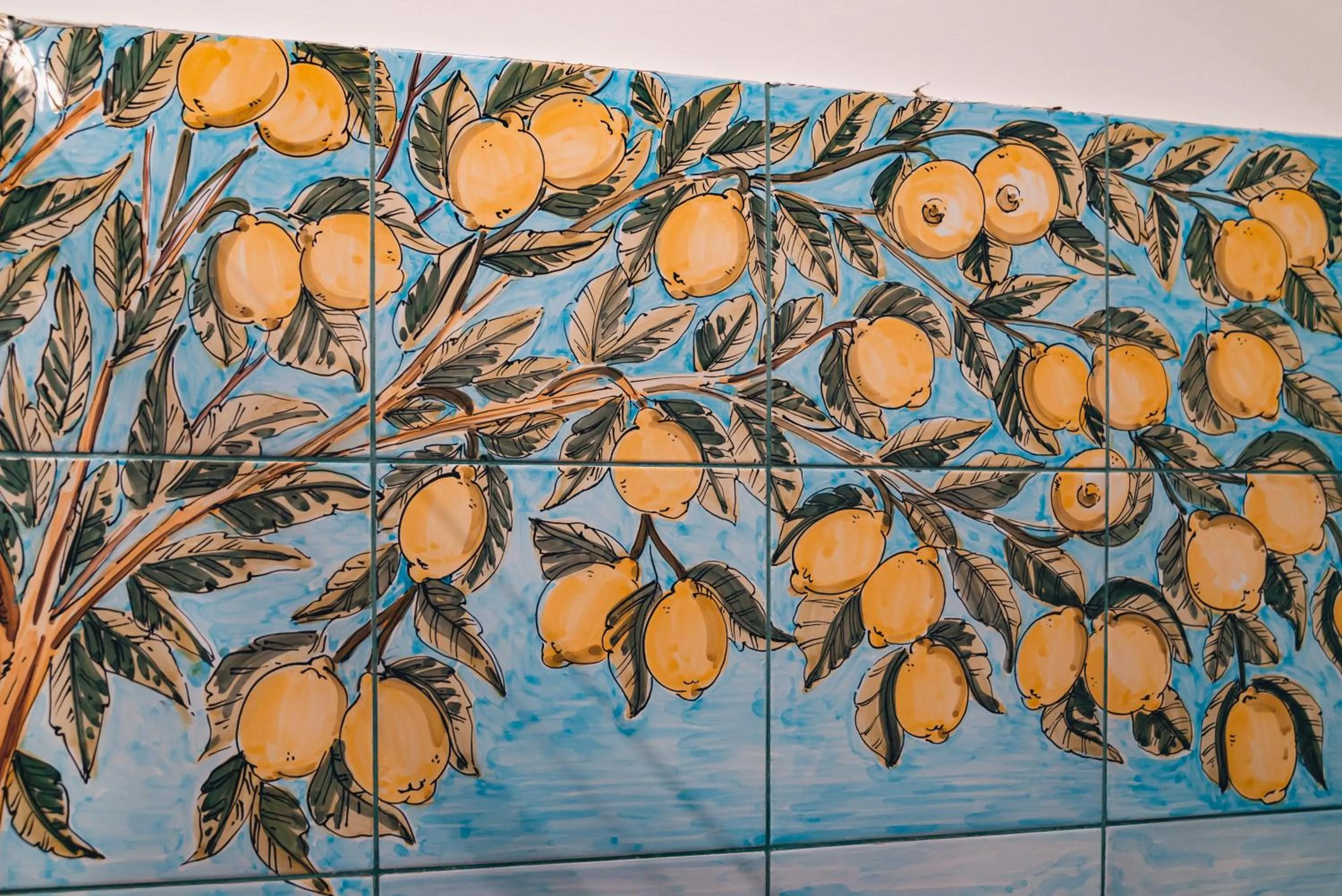 Decorative detail in macchia mediterranea