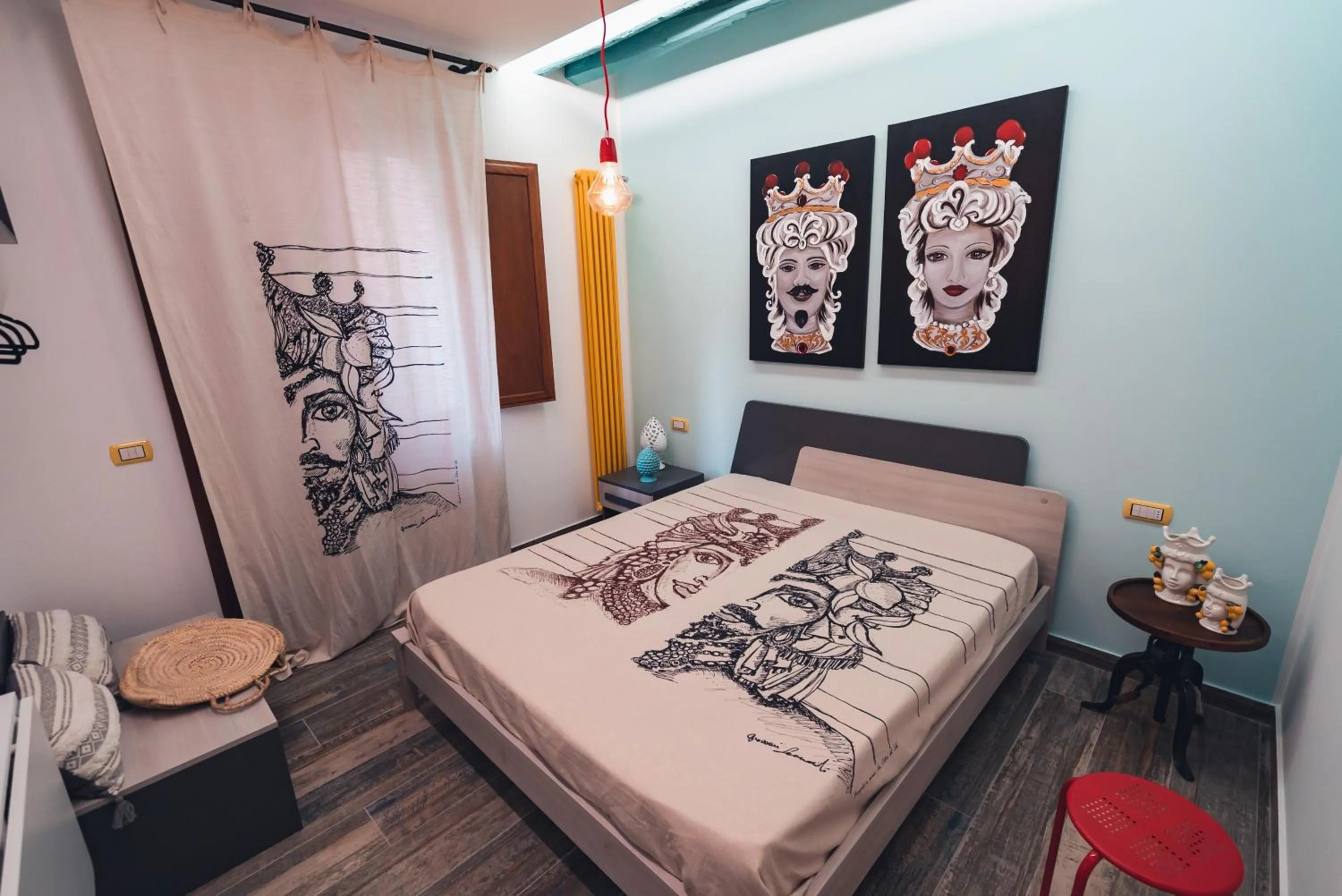 Bed in macchia mediterranea