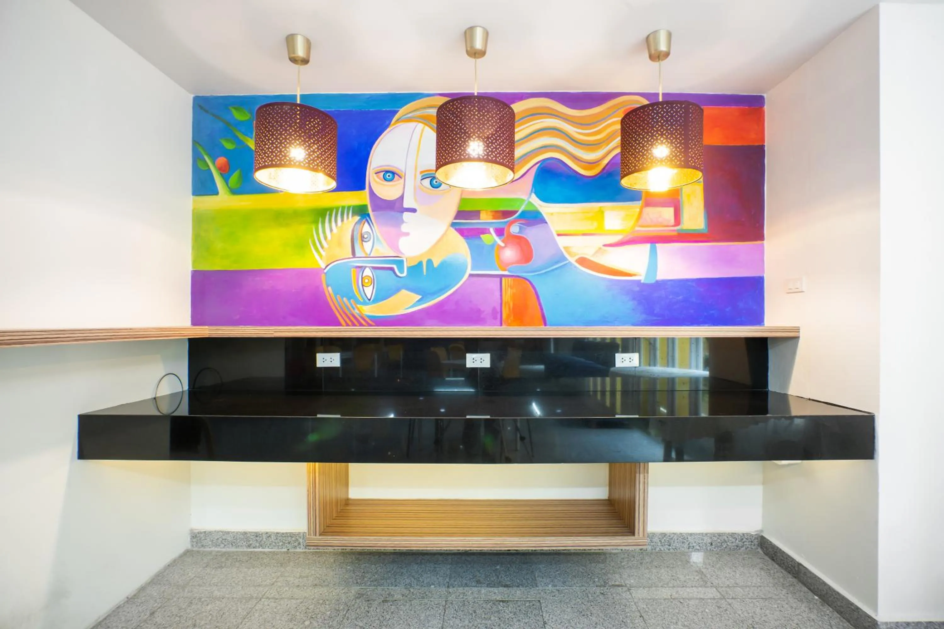 Seating area in Grand Bella