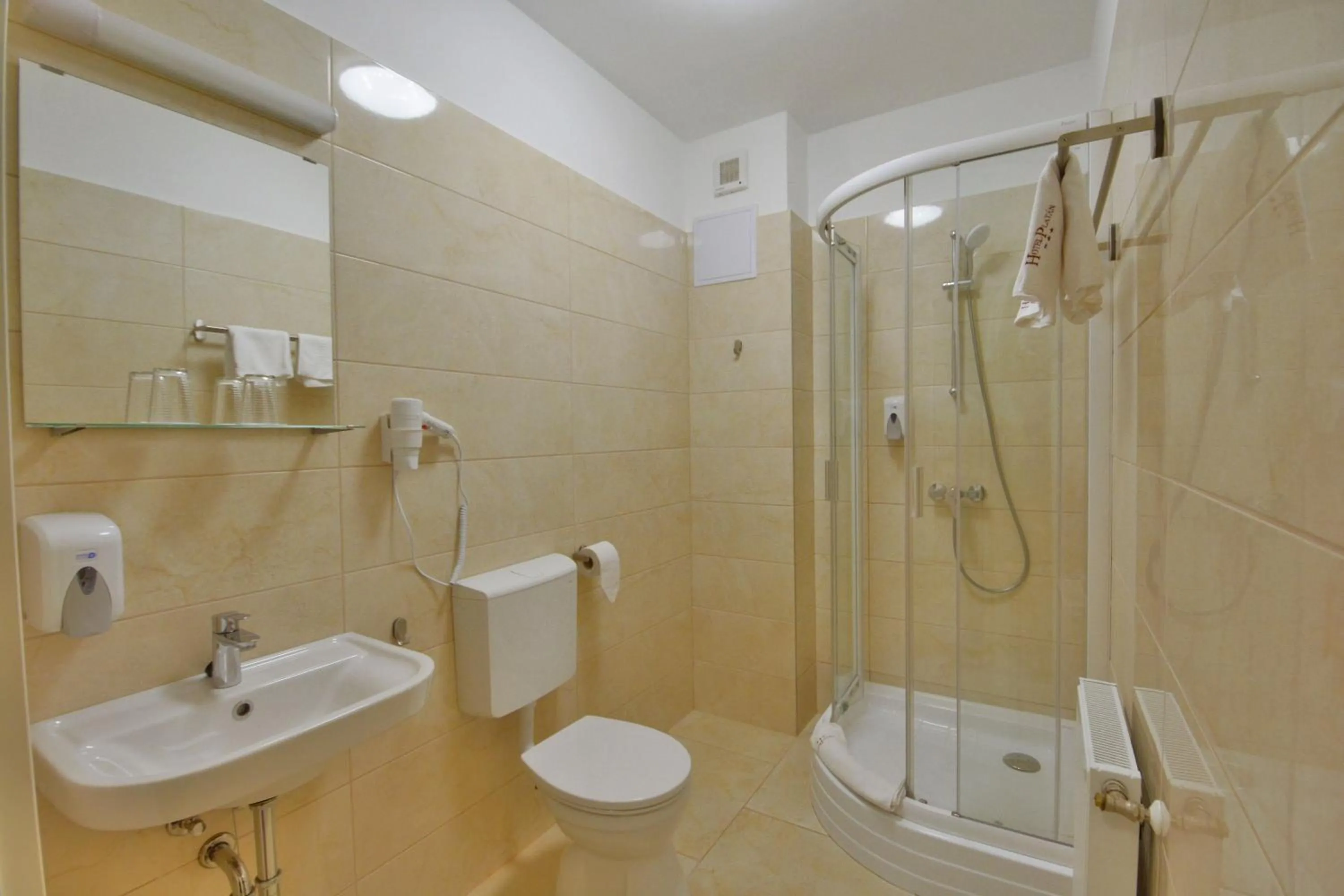 Bathroom in Hotel Platan
