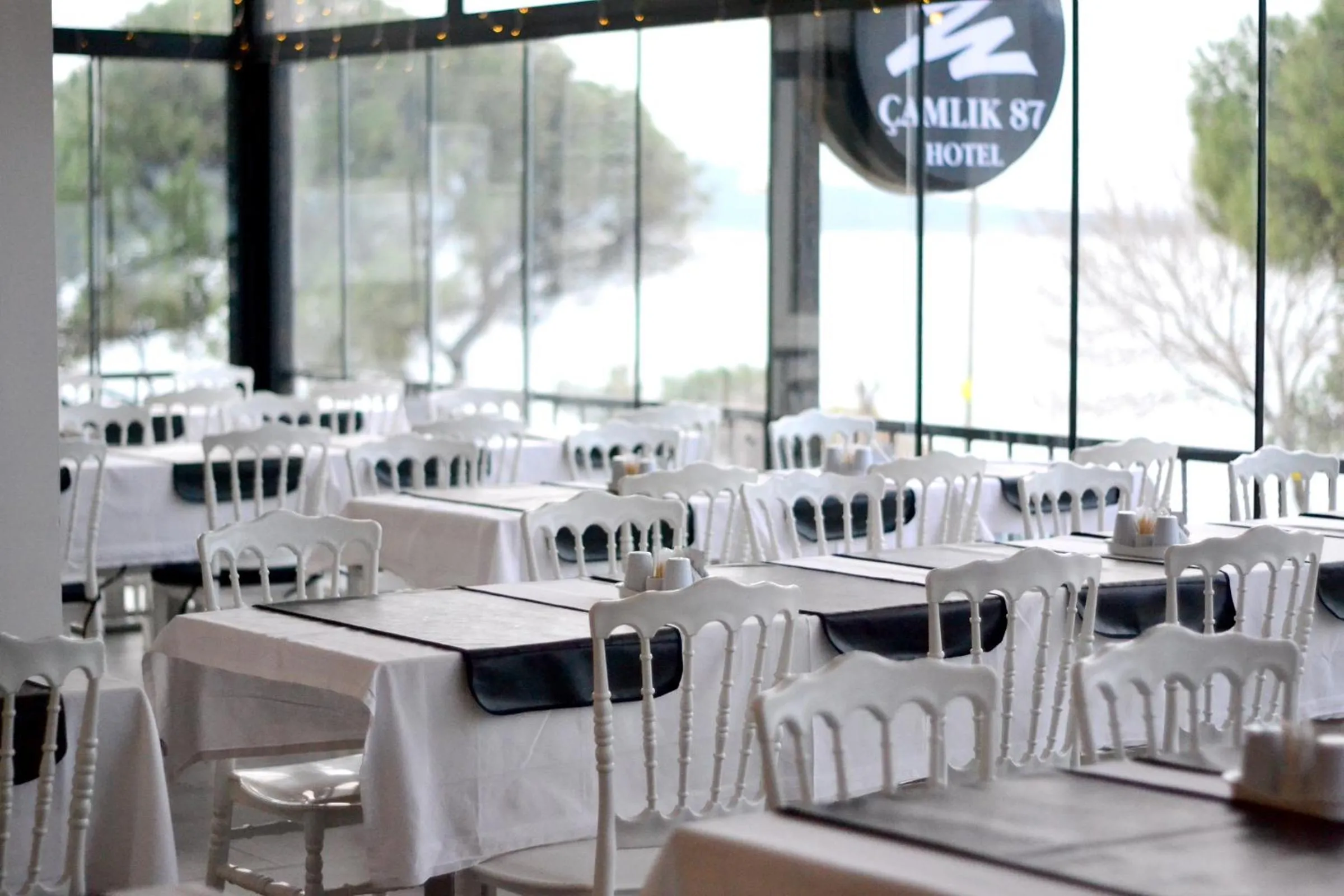 Dining area in Çamlık 87 Hotel Ayvalık
