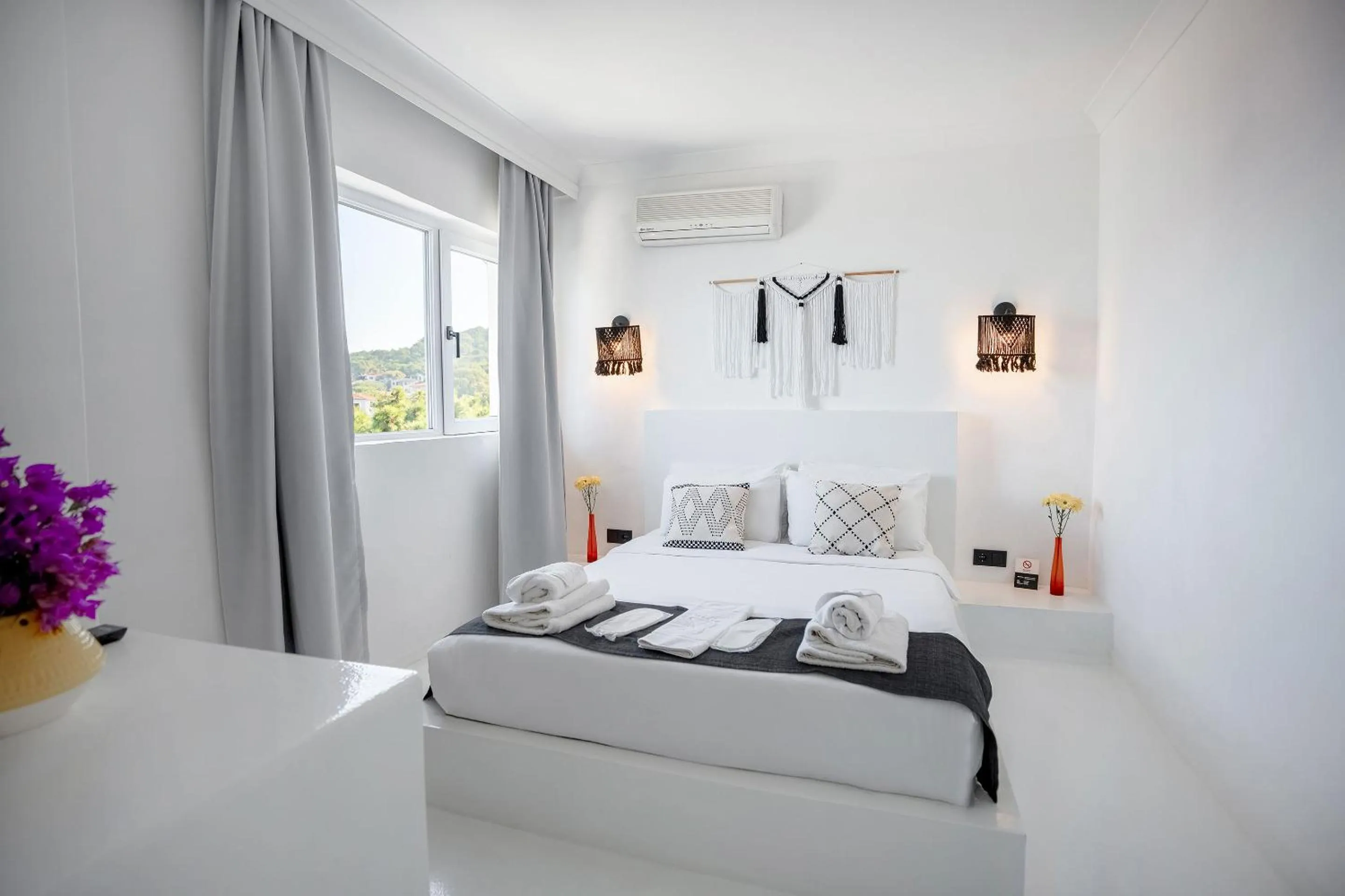 Bed in Çamlık 87 Hotel Ayvalık