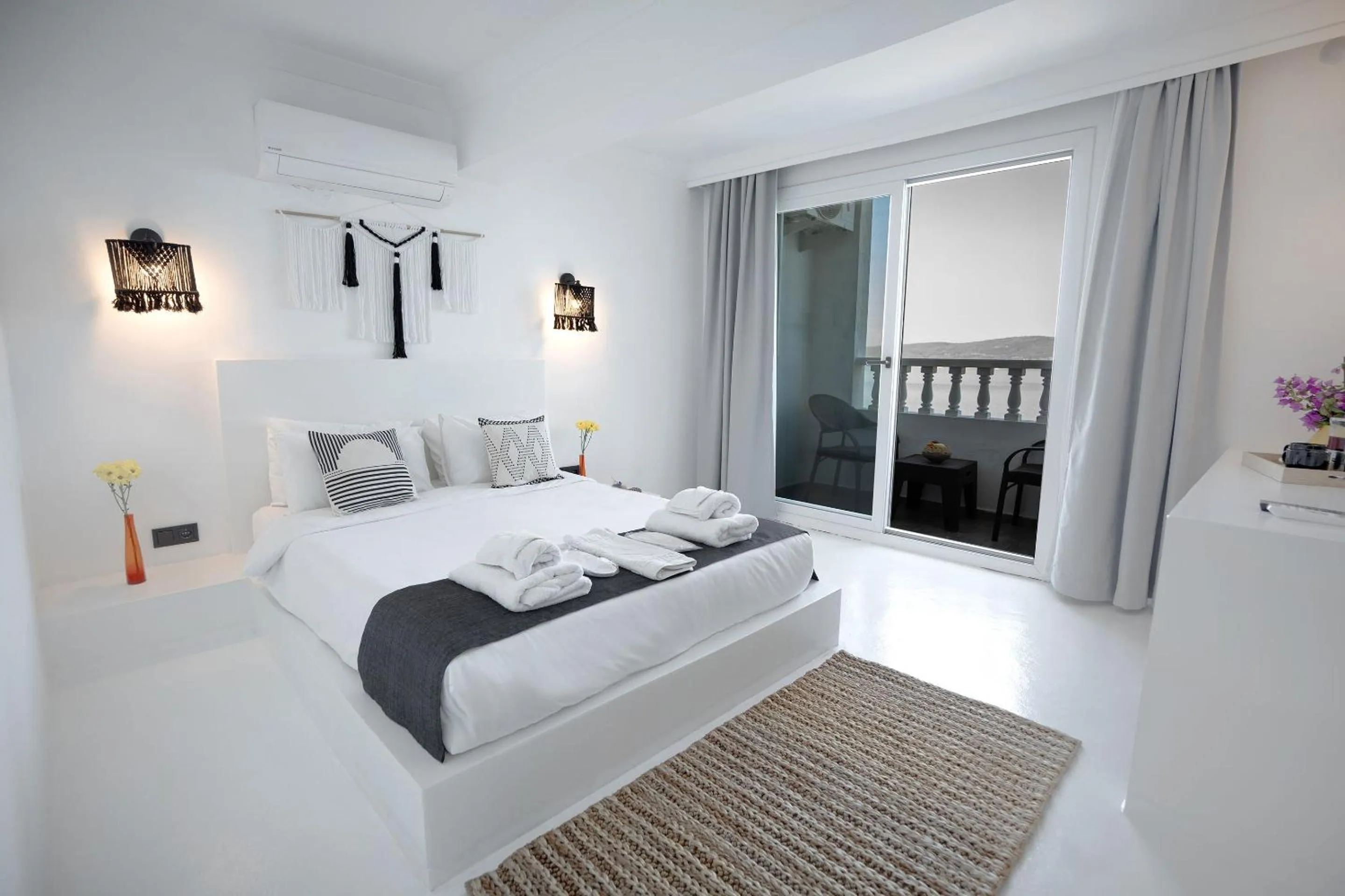 Bed in Çamlık 87 Hotel Ayvalık