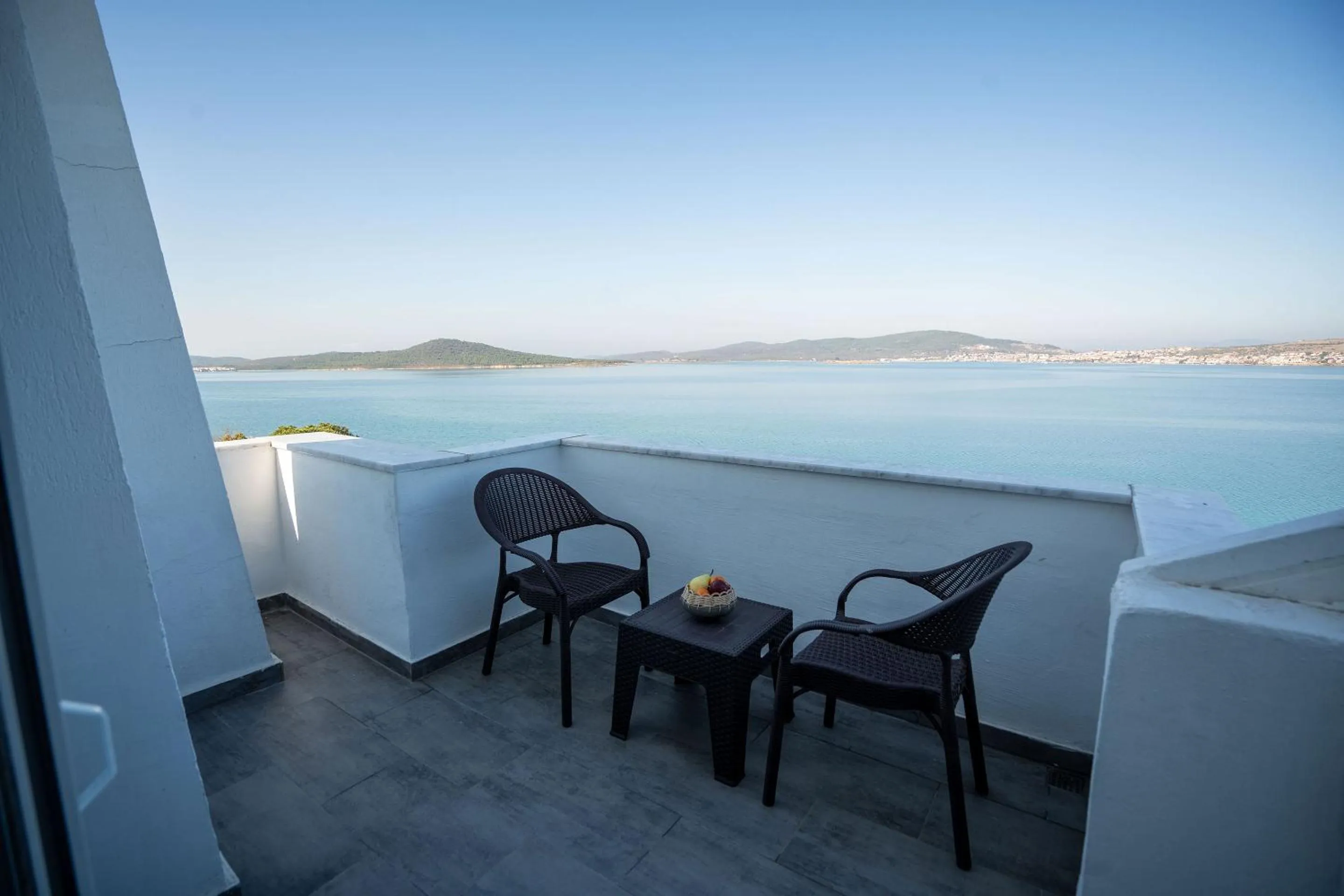 Balcony/Terrace in Çamlık 87 Hotel Ayvalık