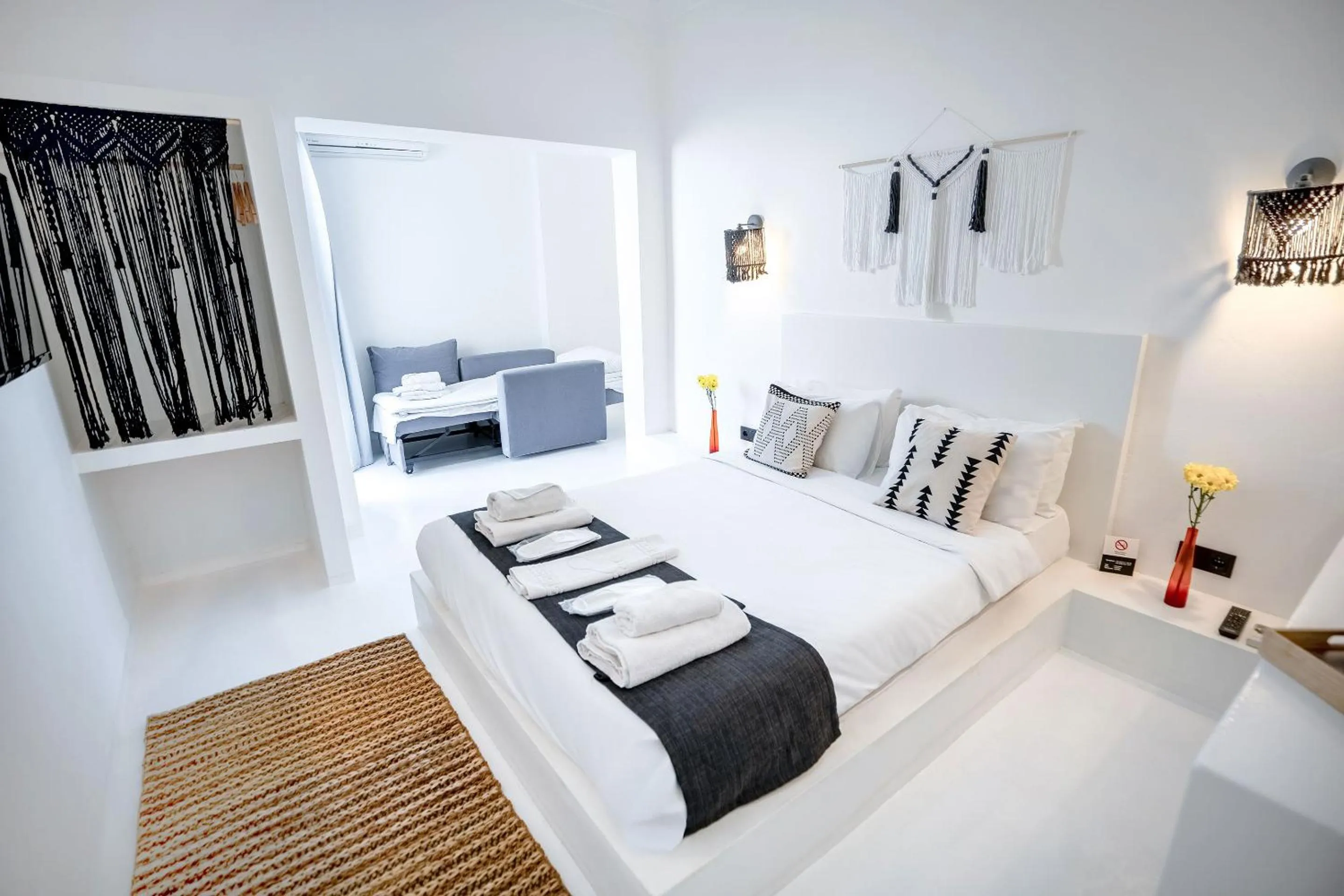 Bed in Çamlık 87 Hotel Ayvalık