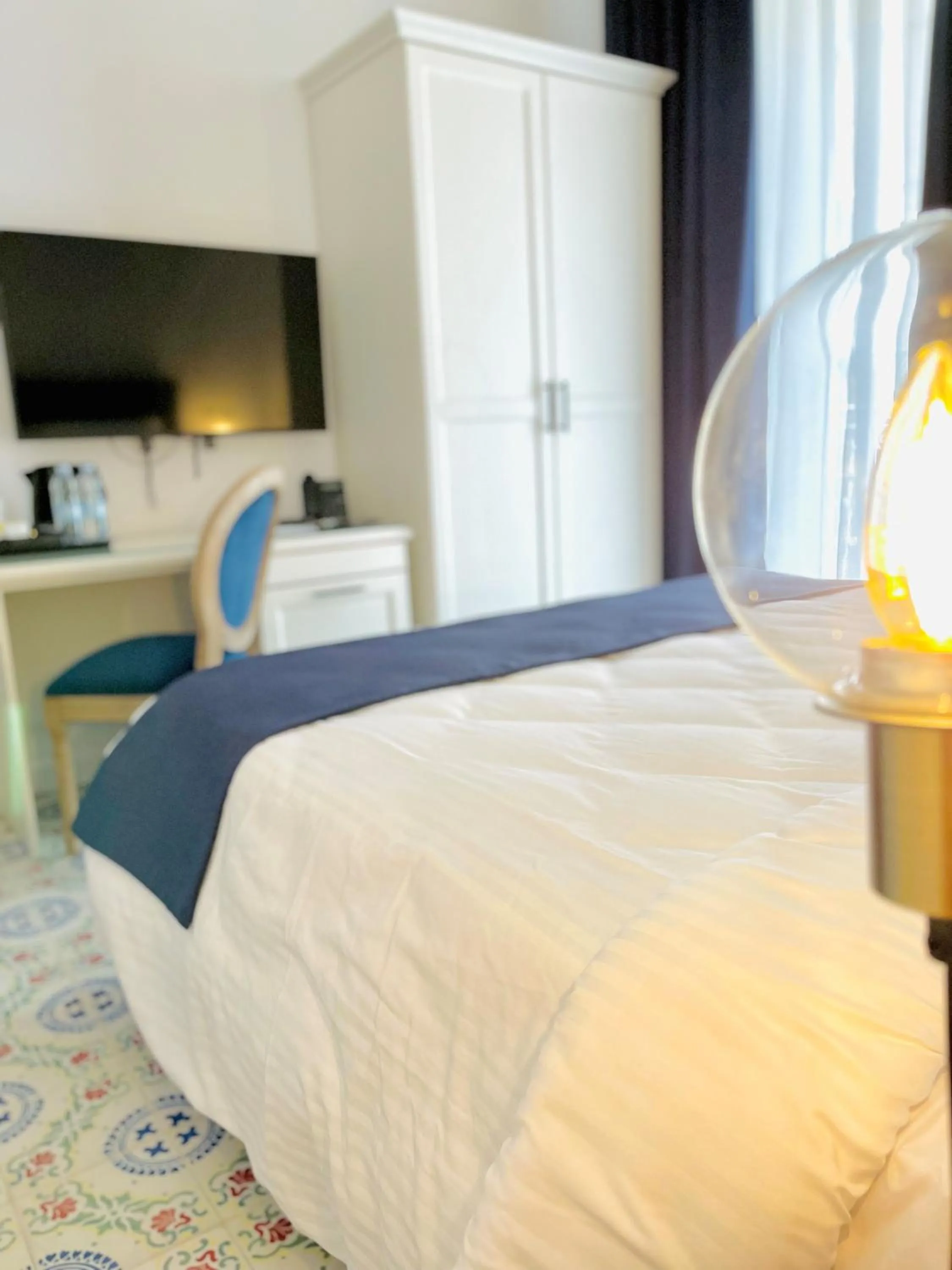 Decorative detail, Bed in Casa Reale Boutique Hotel