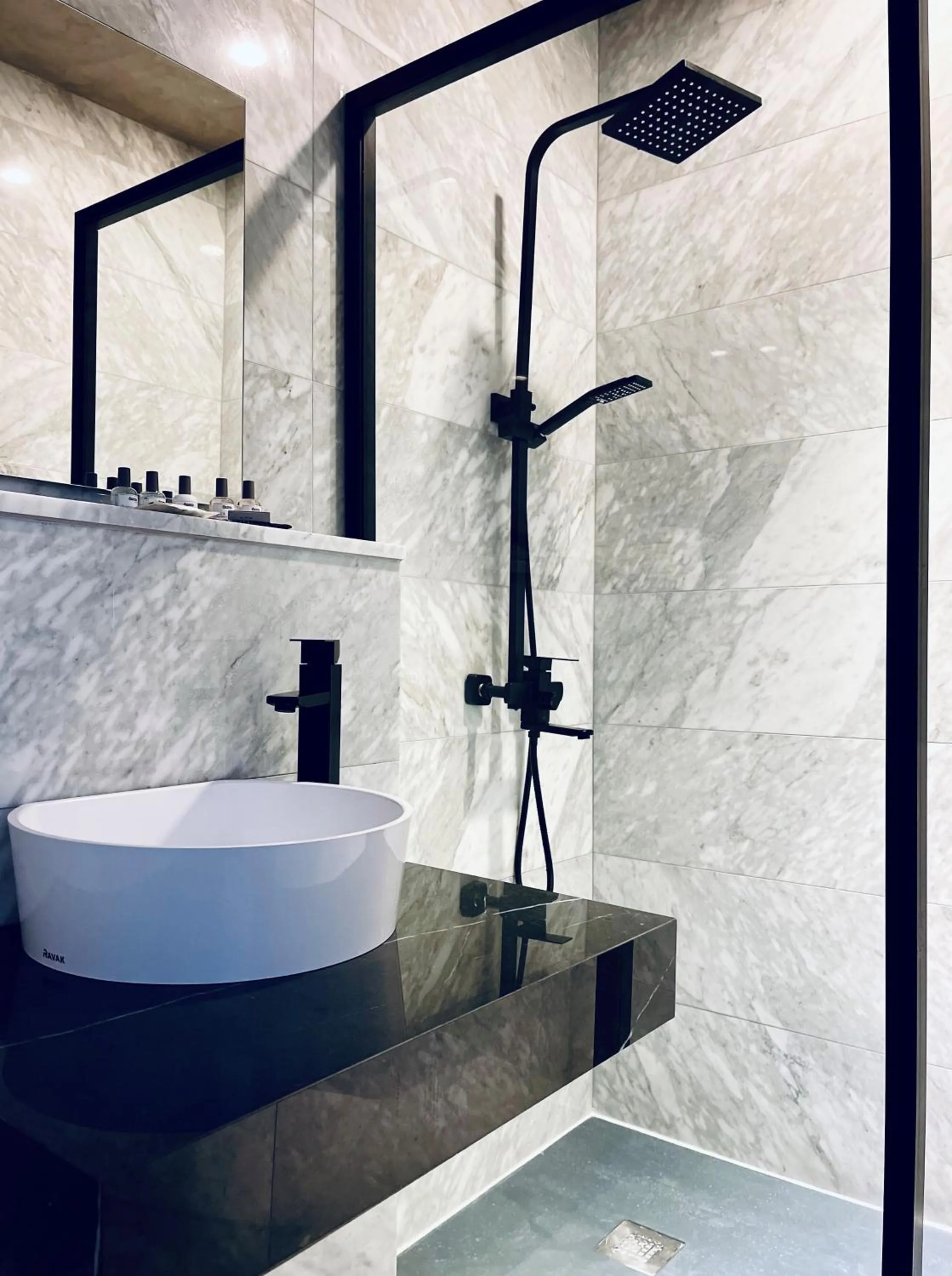 Shower in Casa Reale Boutique Hotel