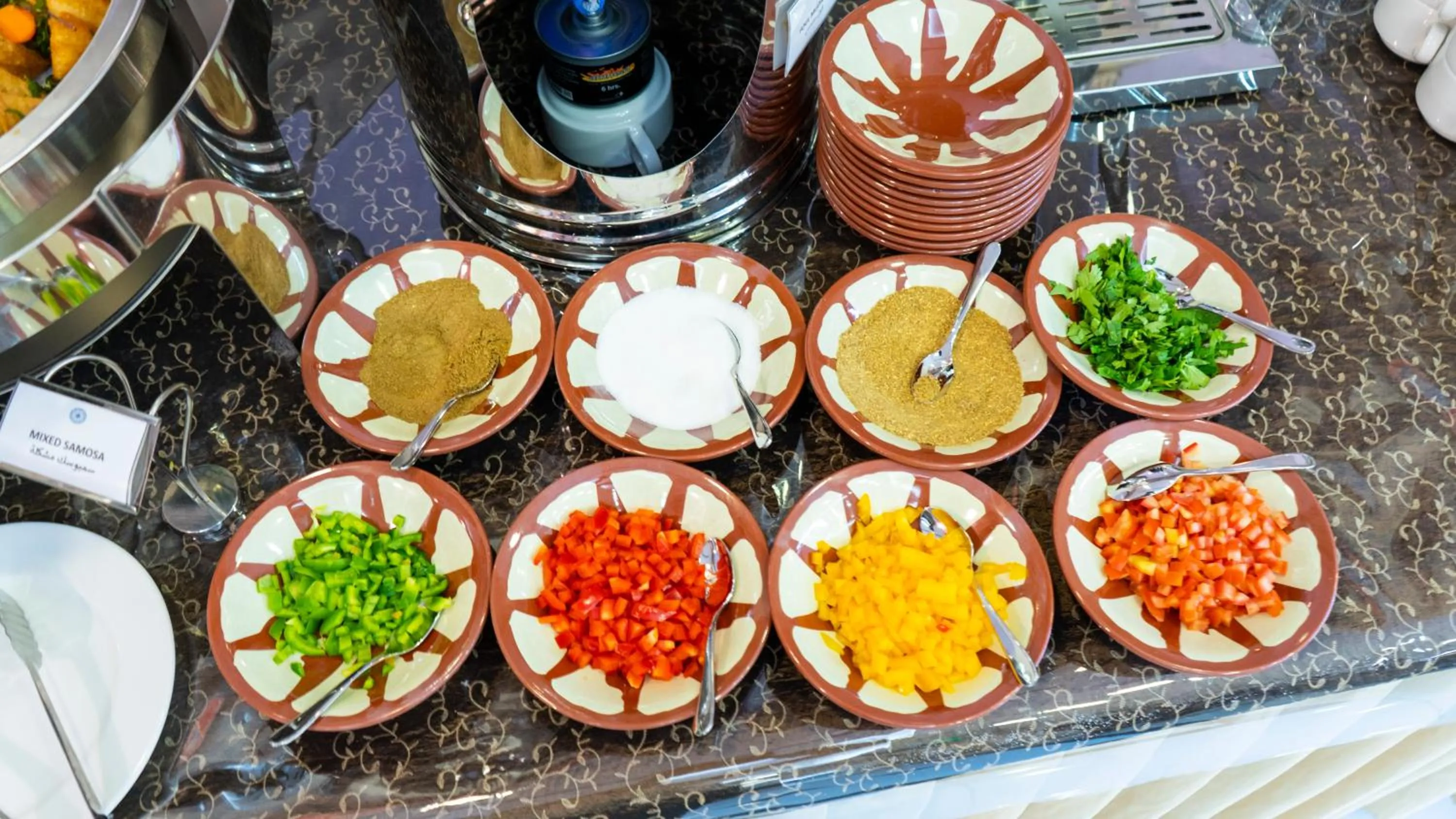 Breakfast in Jiwar Al Madina Hotel