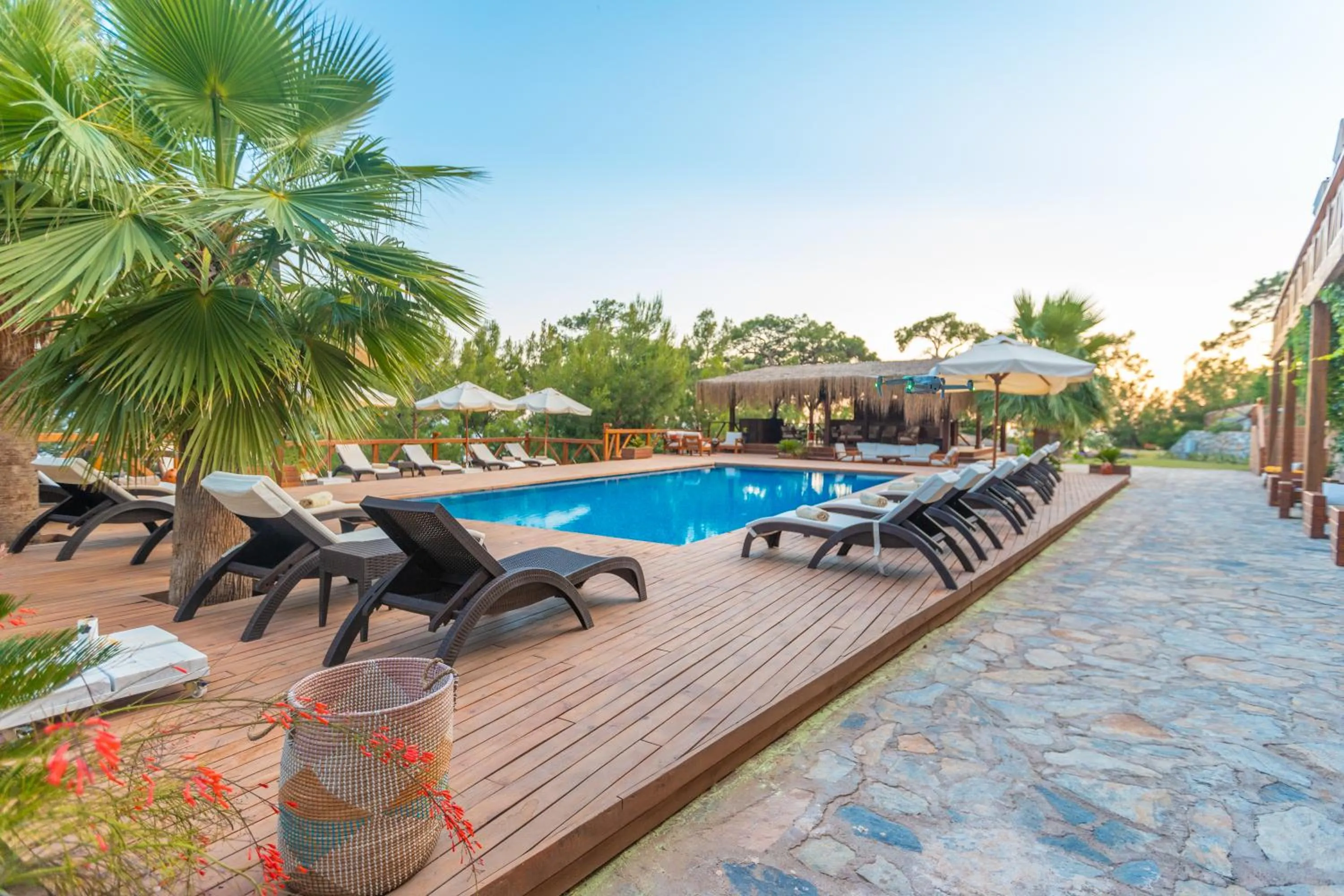 Swimming pool in La Boheme Kabak Adults Only