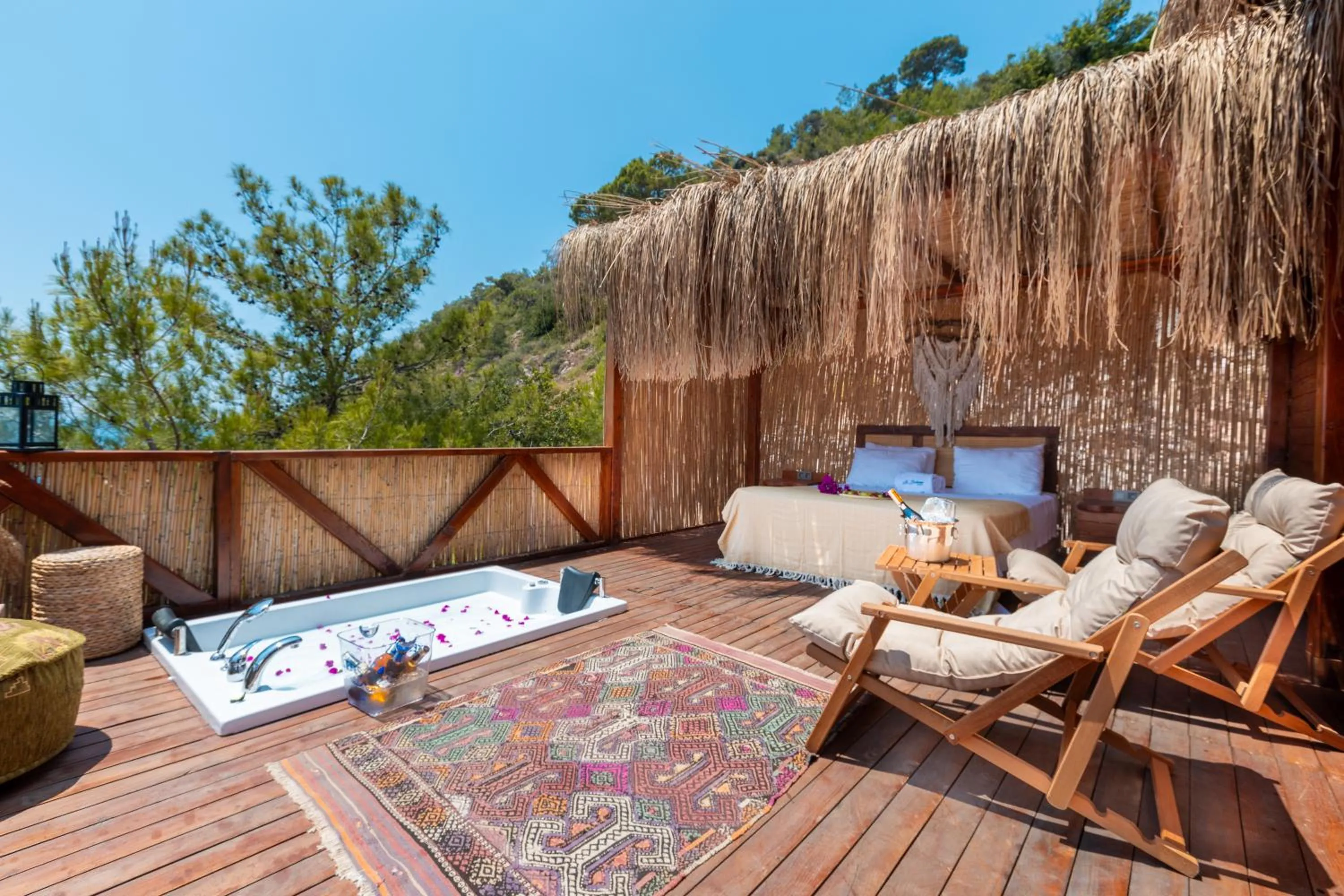 Patio in La Boheme Kabak Adults Only