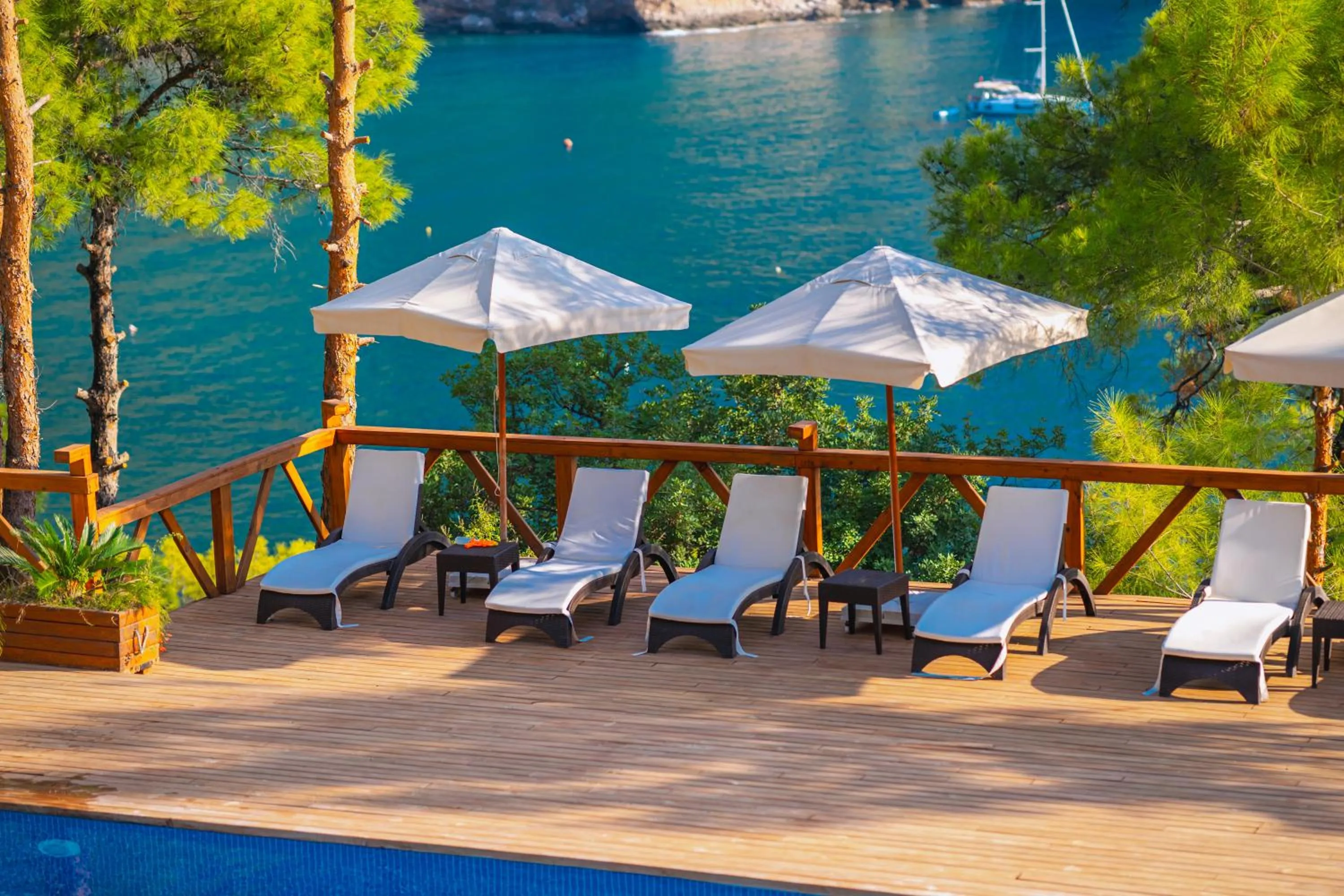 Swimming pool in La Boheme Kabak Adults Only