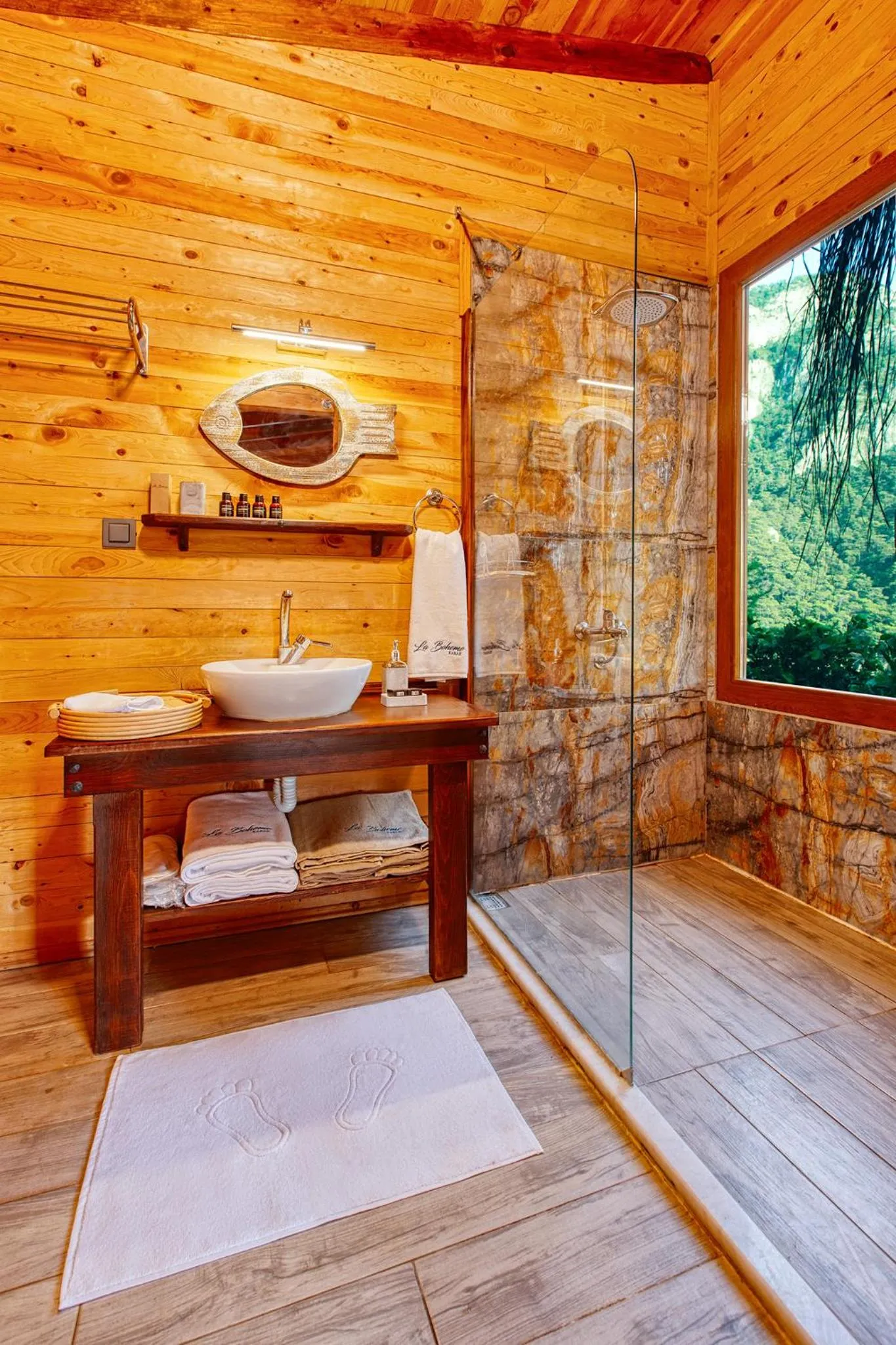 Bathroom in La Boheme Kabak Adults Only