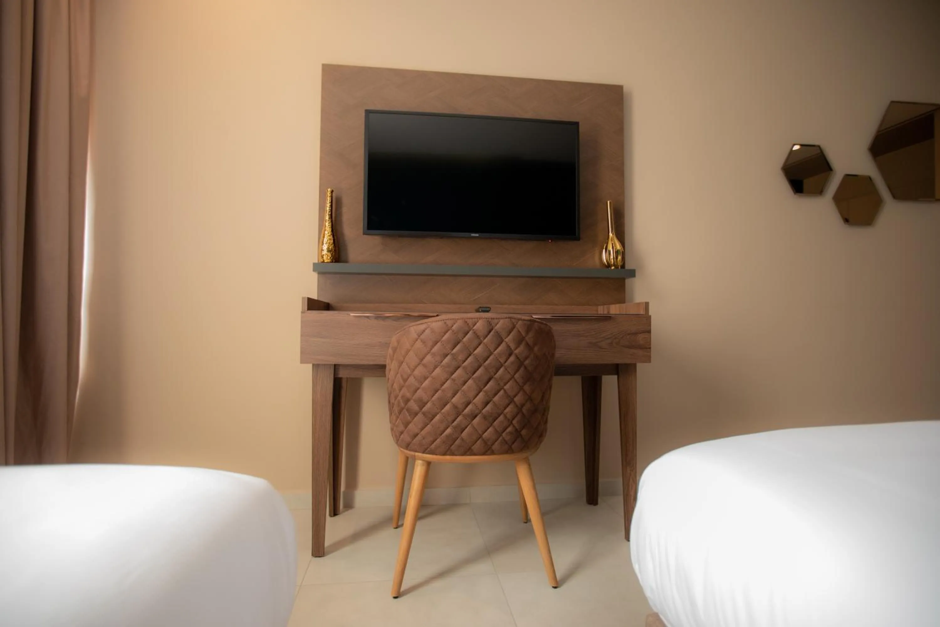 TV and multimedia, Bed in Address Hotel Casablanca