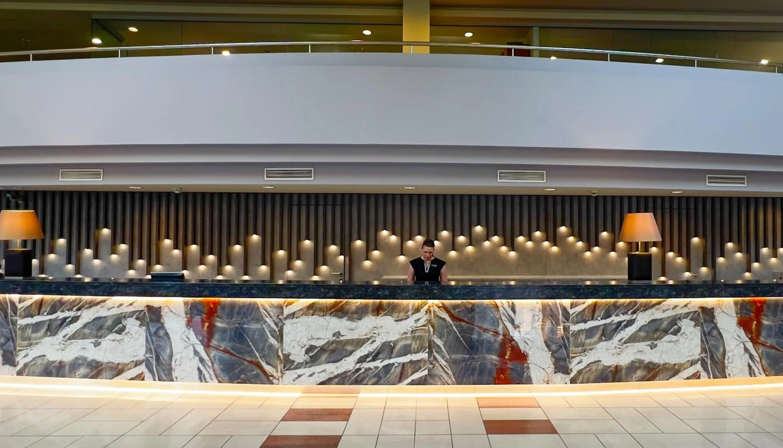 Lobby or reception in Hotel Azur Siofok