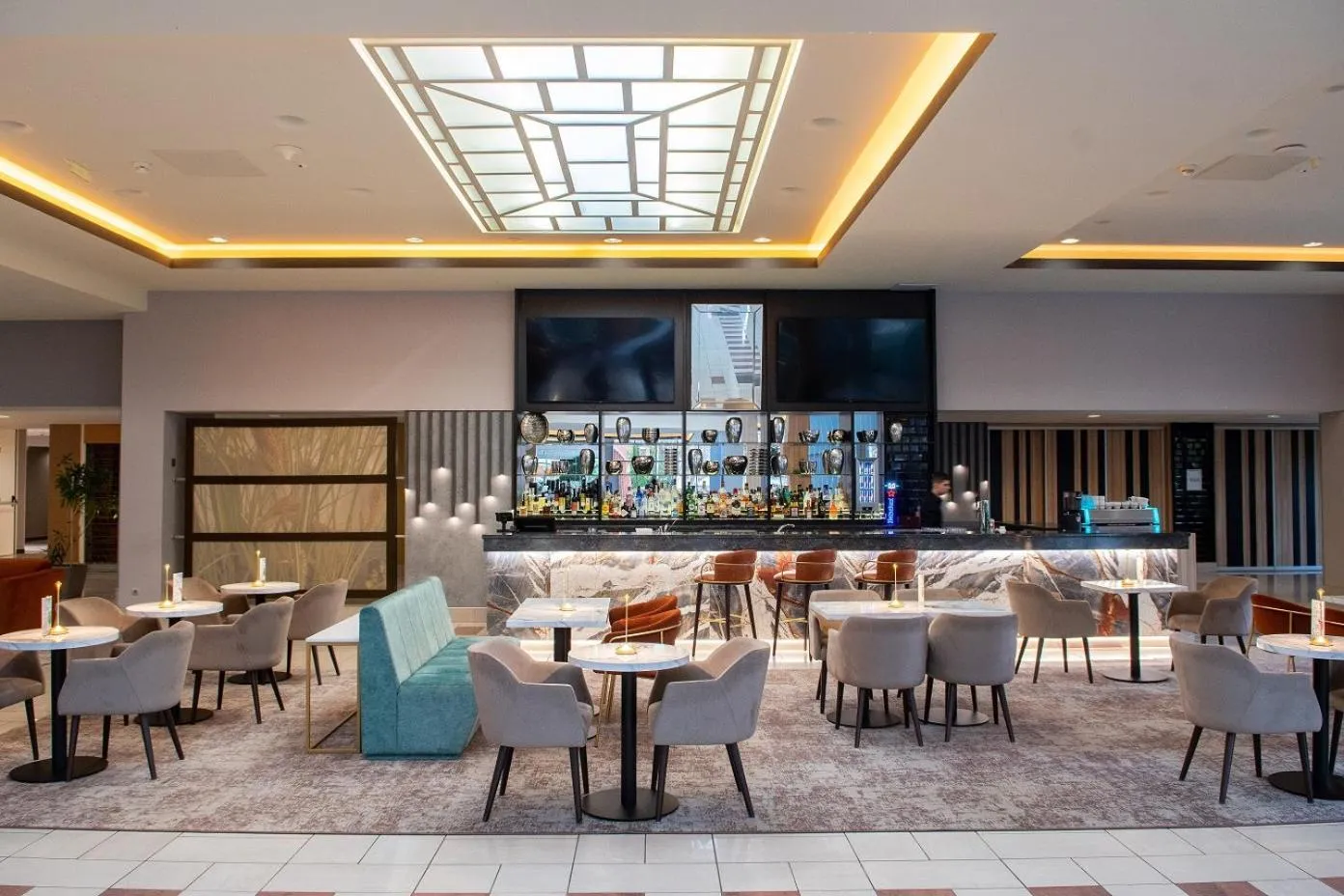 Lobby or reception in Hotel Azur Siofok