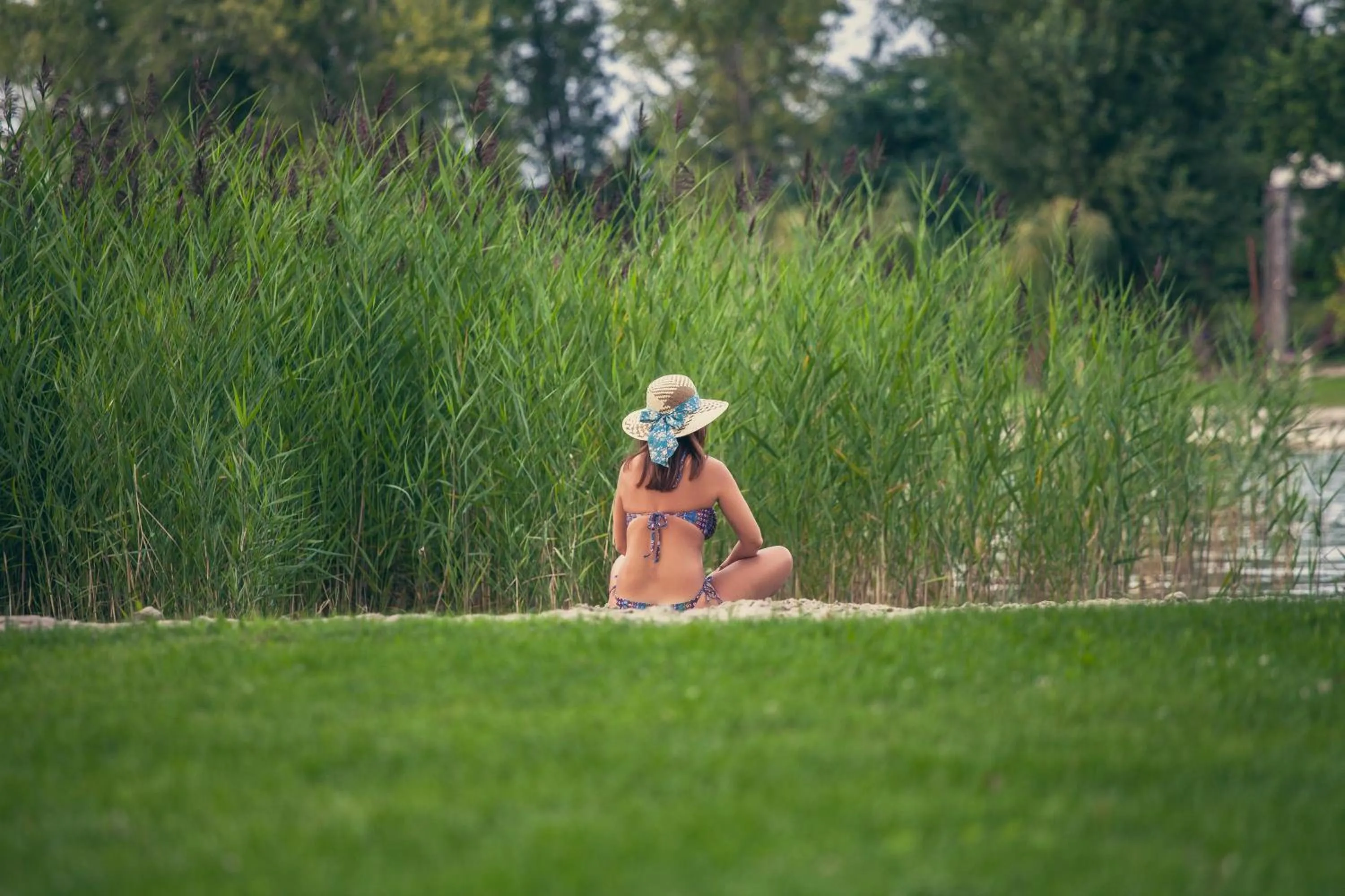 Garden in Hotel Azur Siofok